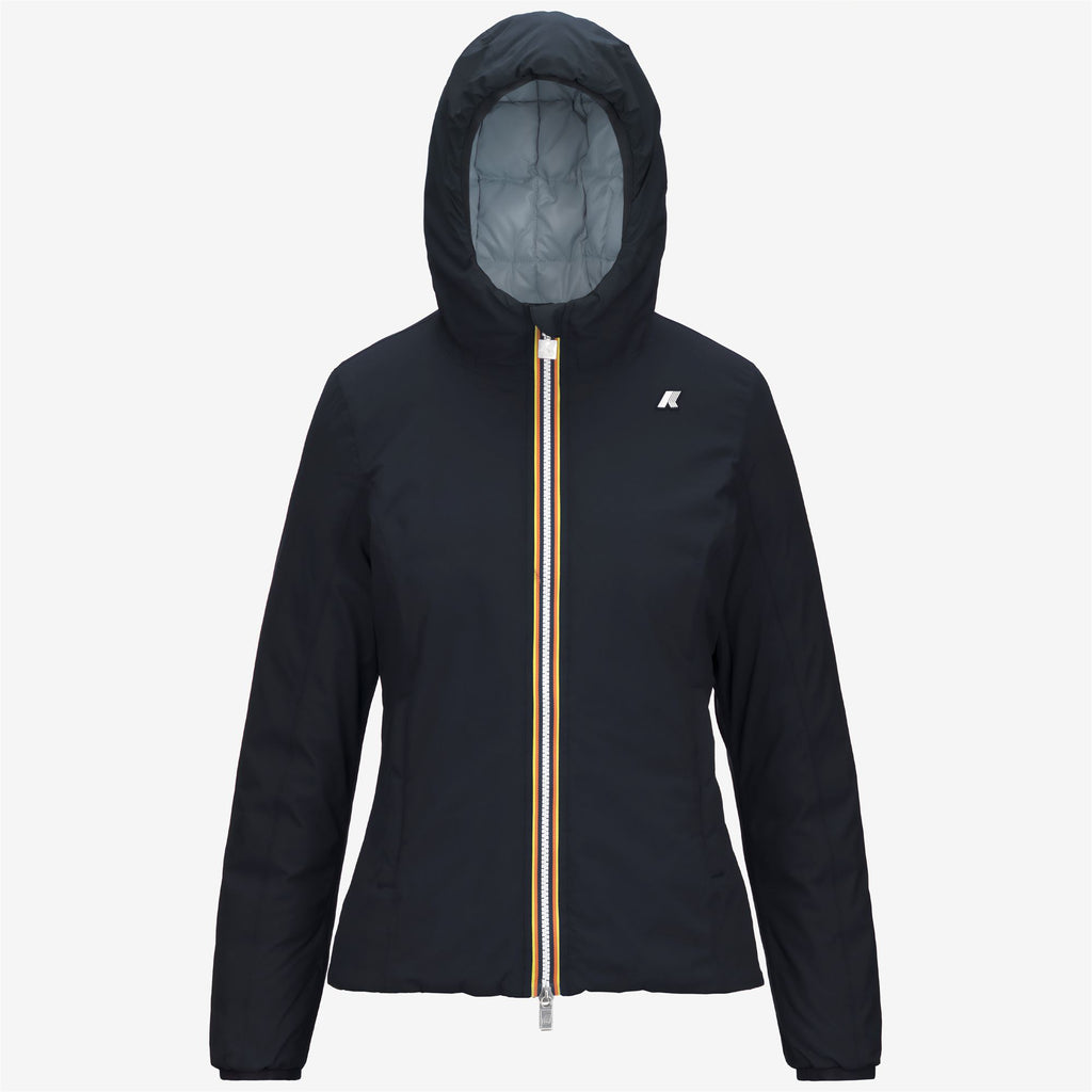 Jackets_WOMAN_LILY ST THERMO DOUBLE_Short_Blue D-Blue LT - Commercial 1
