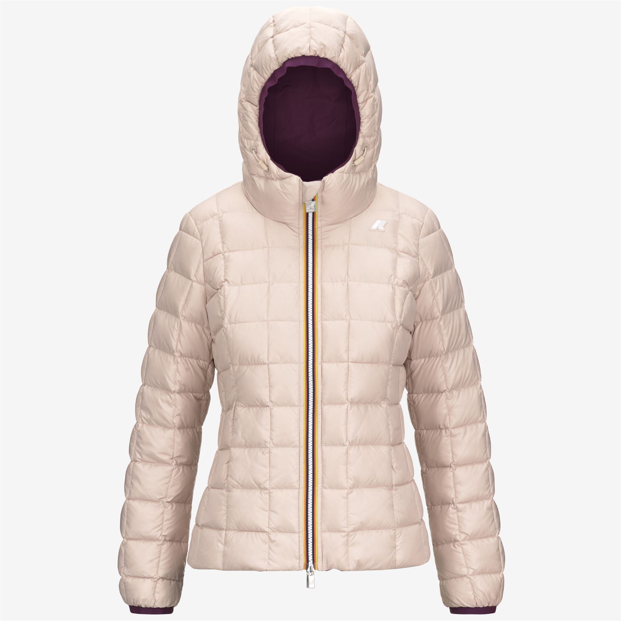 Jackets_WOMAN_LILY ST THERMO DOUBLE_Short_Violet Dk-Pink T - Commercial 2