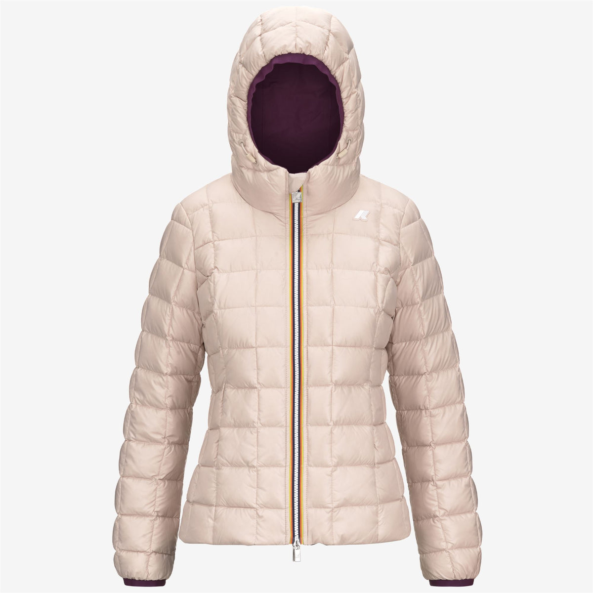 Jackets_WOMAN_LILY ST THERMO DOUBLE_Short_Violet Dk-Pink T - Commercial 2