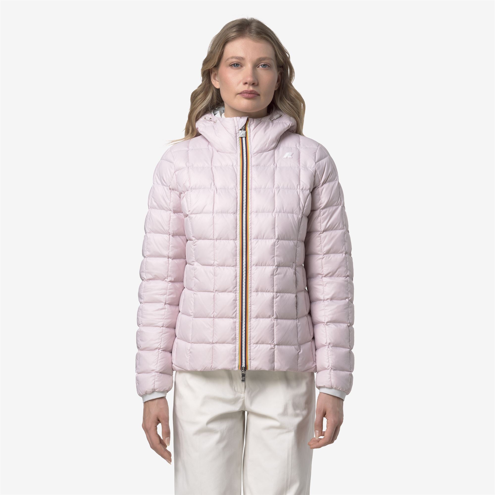 Jackets_WOMAN_LILY ST THERMO DOUBLE_Short_White Gardenia - Rose Hushed - Commercial 7