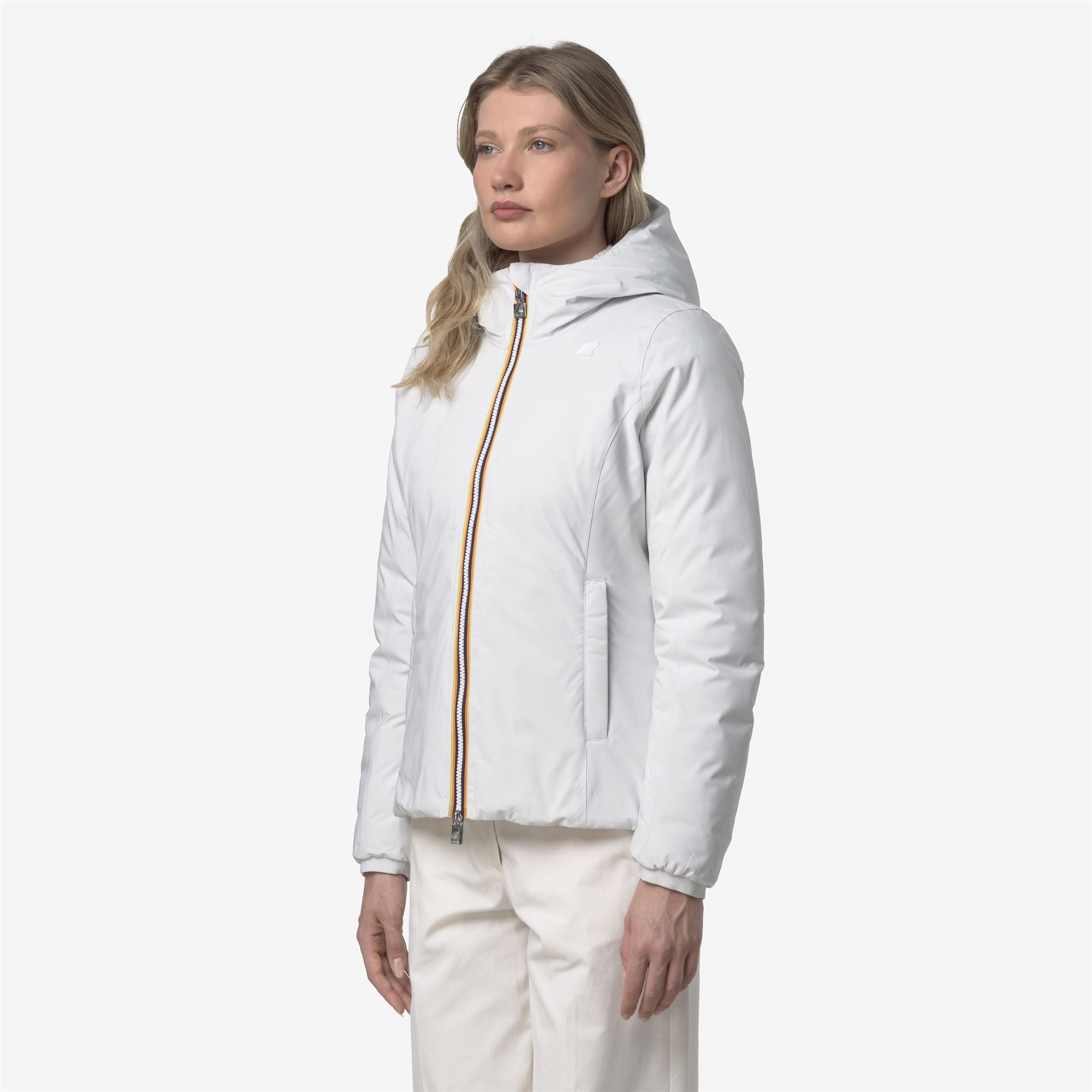 Jackets_WOMAN_LILY ST THERMO DOUBLE_Short_White Gardenia - Rose Hushed - Commercial 5