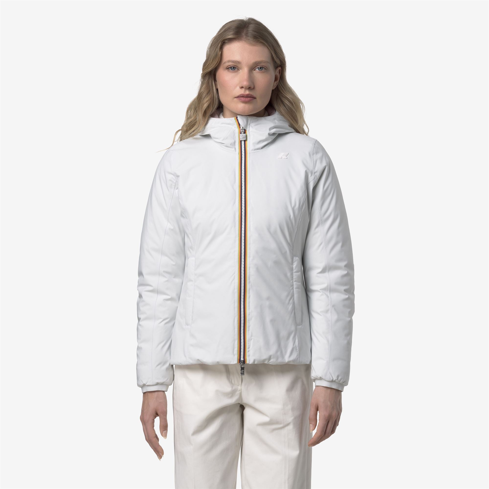 Jackets_WOMAN_LILY ST THERMO DOUBLE_Short_White Gardenia - Rose Hushed - Commercial 4