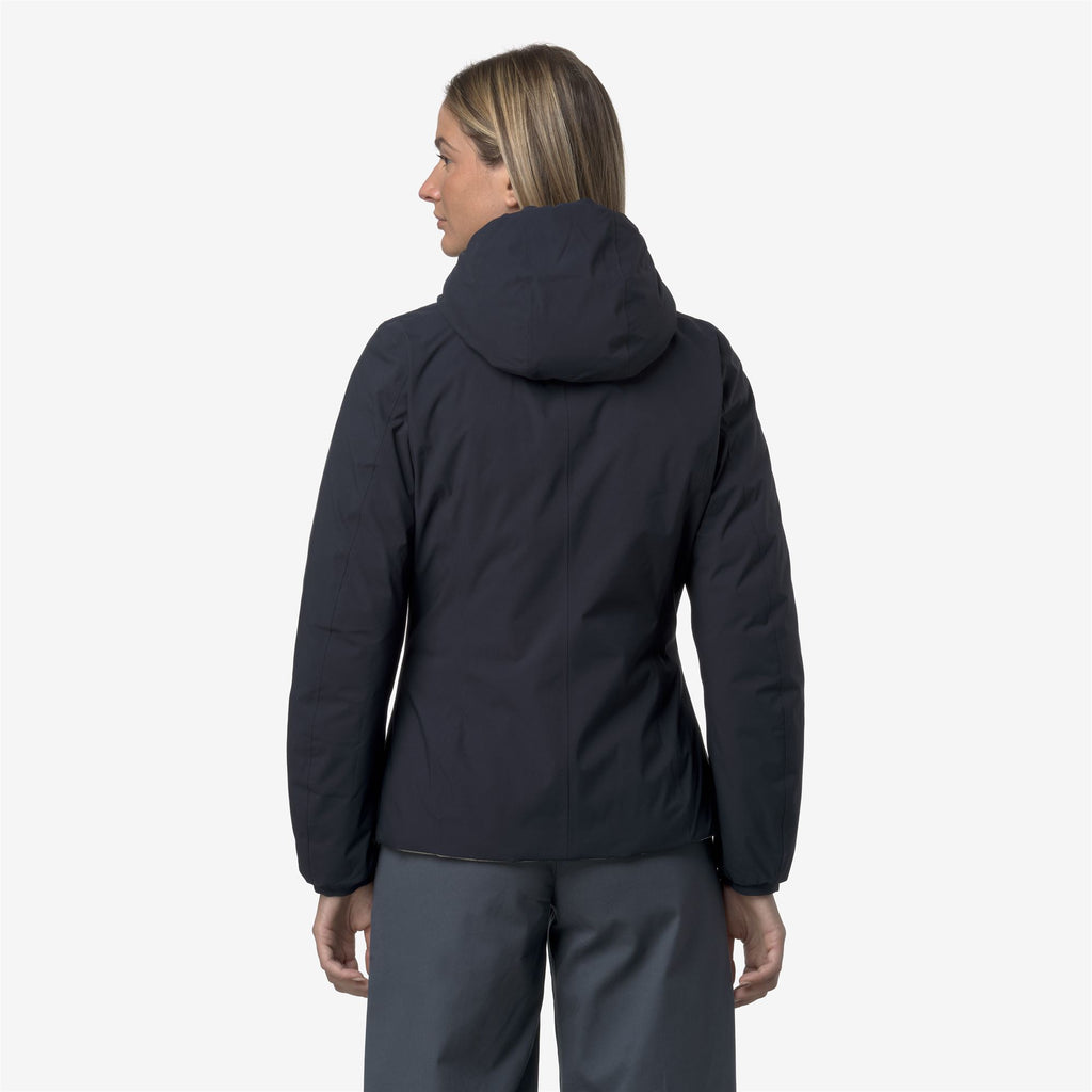 Jackets_WOMAN_LILY ST THERMO DOUBLE_Short_Blue Depth - Green Oak - Commercial 6