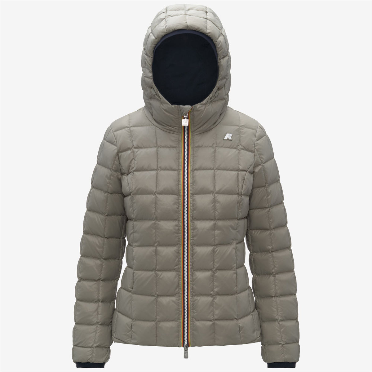 Jackets_WOMAN_LILY ST THERMO DOUBLE_Short_Blue Depth - Green Oak - Commercial 2
