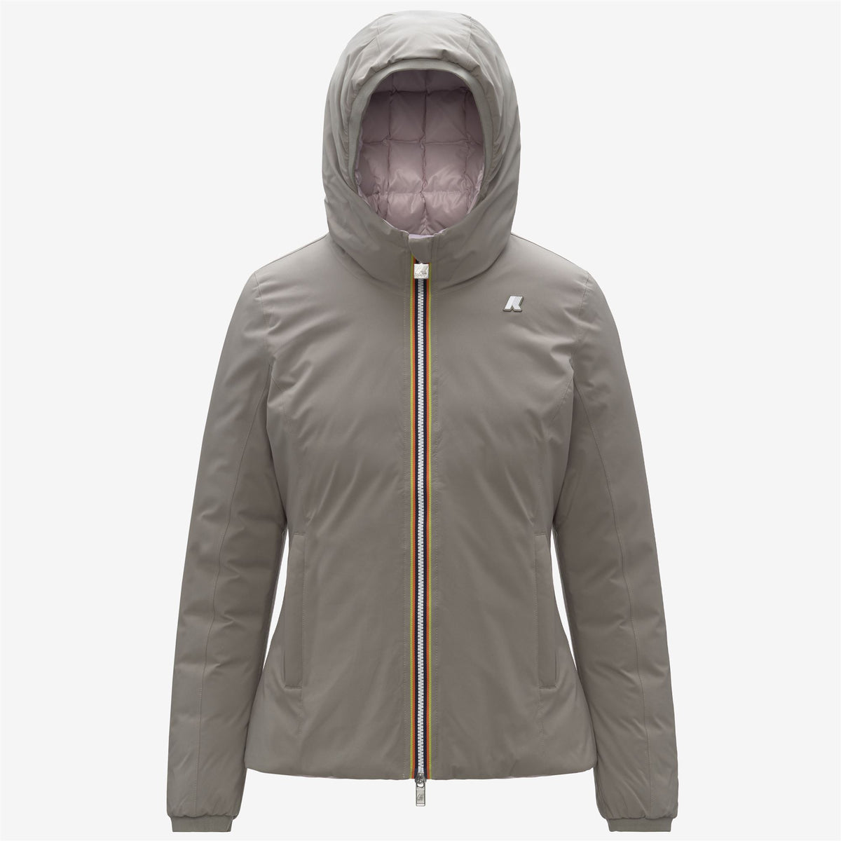 Jackets_WOMAN_LILY ST THERMO DOUBLE_Short_Green Oak - Rose Hushed - Commercial 1