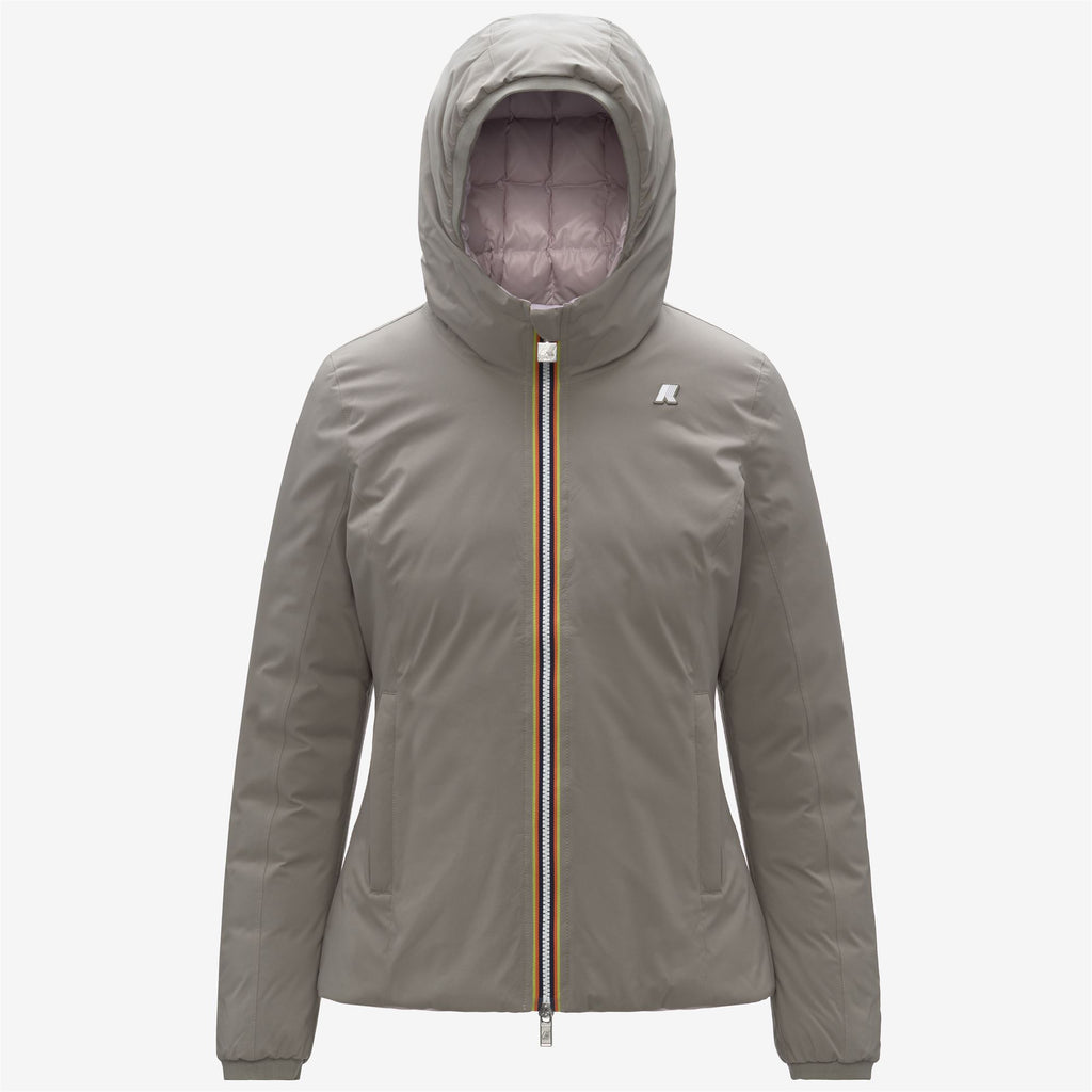 Jackets_WOMAN_LILY ST THERMO DOUBLE_Short_Green Oak - Rose Hushed - Commercial 1