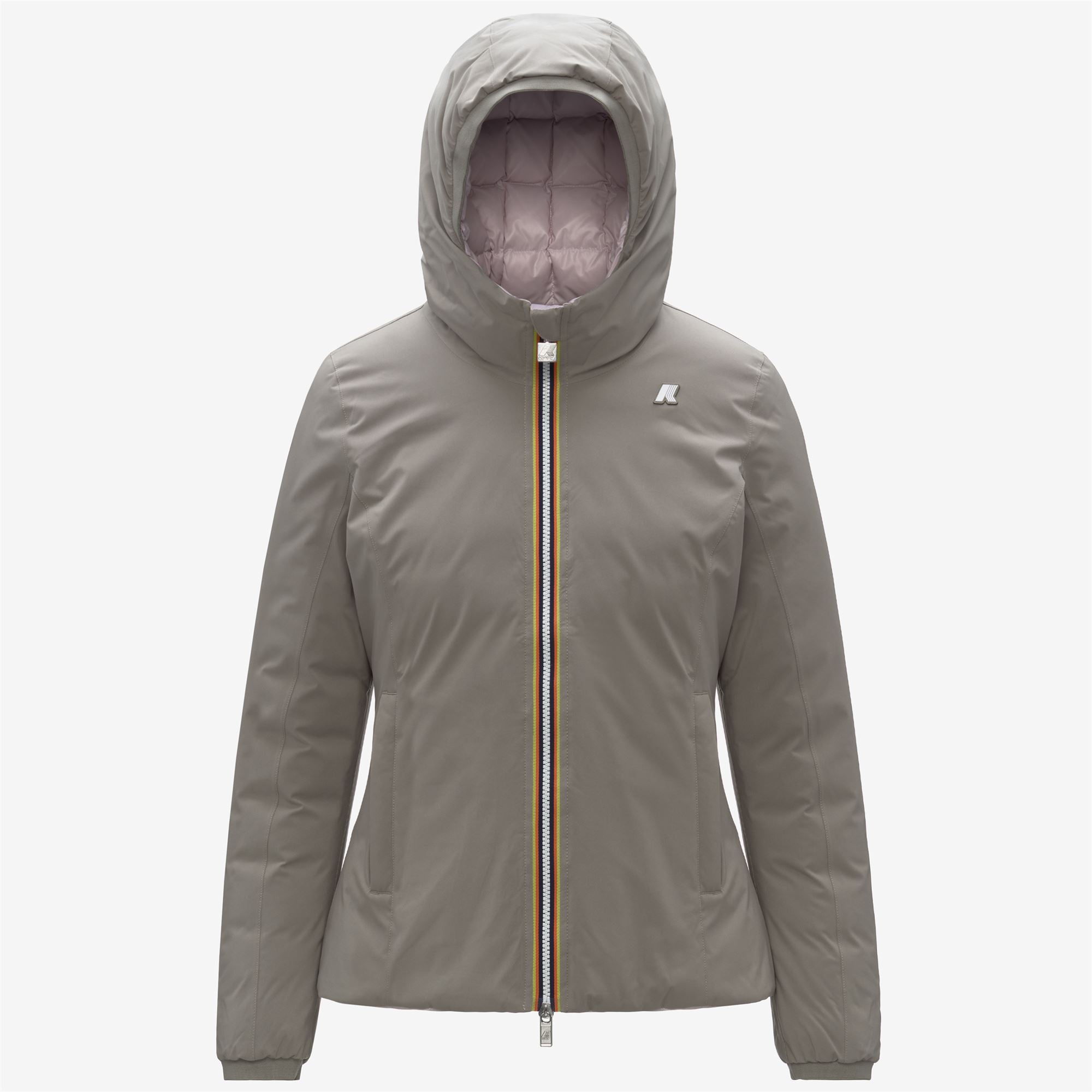 Jackets_WOMAN_LILY ST THERMO DOUBLE_Short_Green Oak - Rose Hushed - Commercial 1