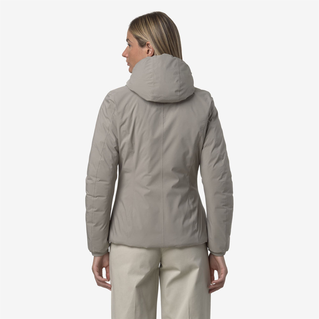 Jackets_WOMAN_LILY ST THERMO DOUBLE_Short_Green Oak - Rose Hushed - Commercial 6