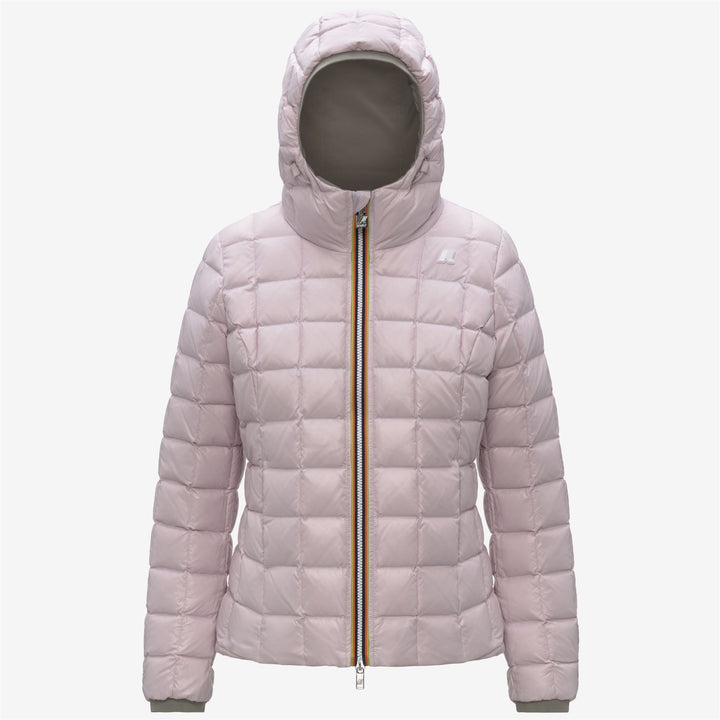 Giacca corta isolante reversibile da donna verde 2