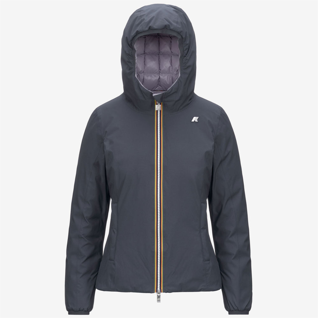 Jackets_WOMAN_LILY ST THERMO DOUBLE_Short_Blue Airforce - Violet Lavender - Commercial 1