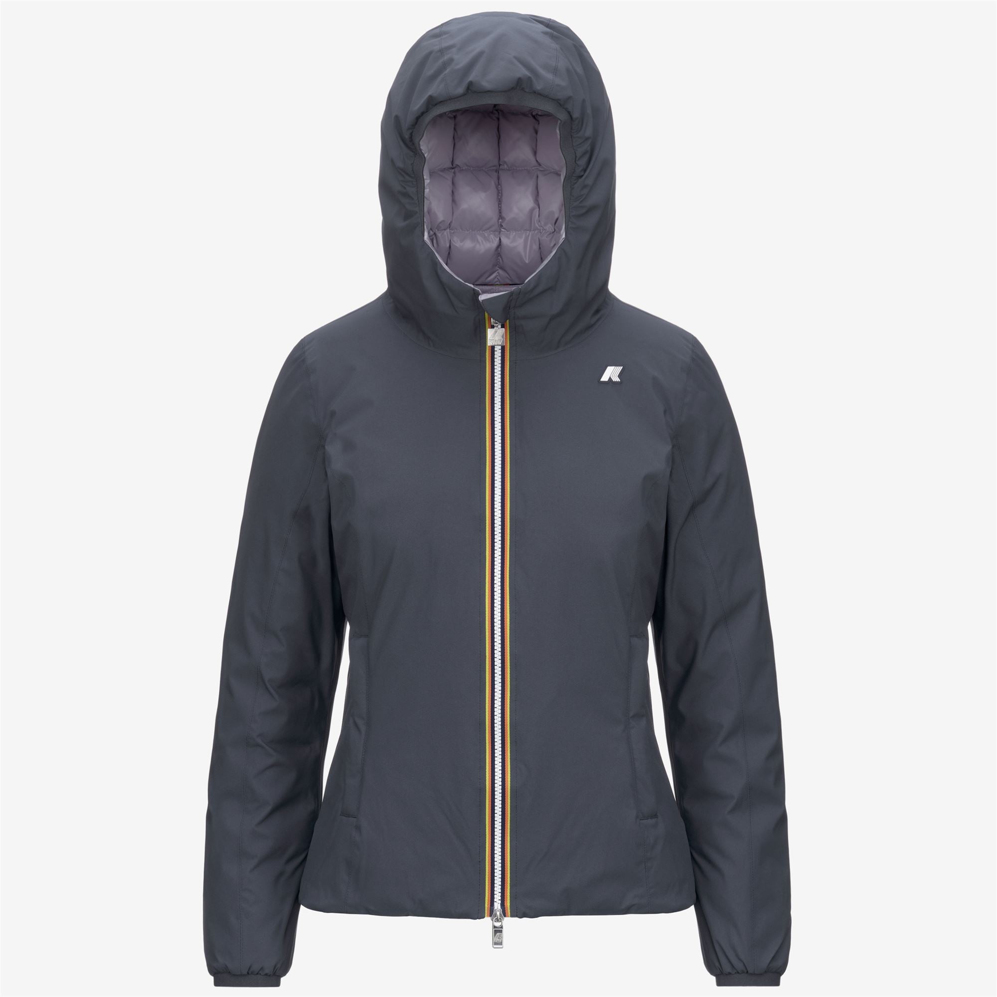 Jackets_WOMAN_LILY ST THERMO DOUBLE_Short_Blue Airforce - Violet Lavender - Commercial 1