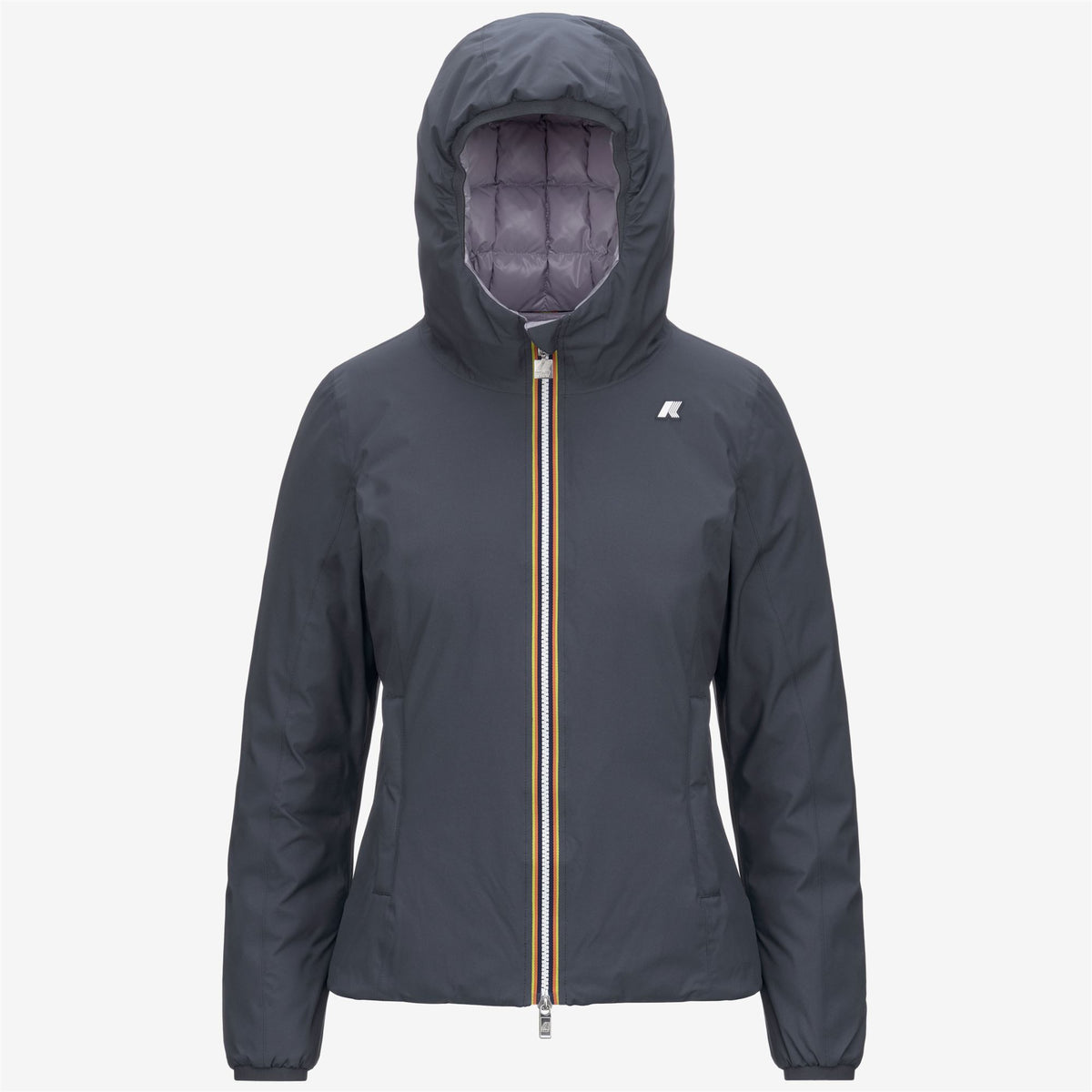 Jackets_WOMAN_LILY ST THERMO DOUBLE_Short_Blue Airforce - Violet Lavender - Commercial 1