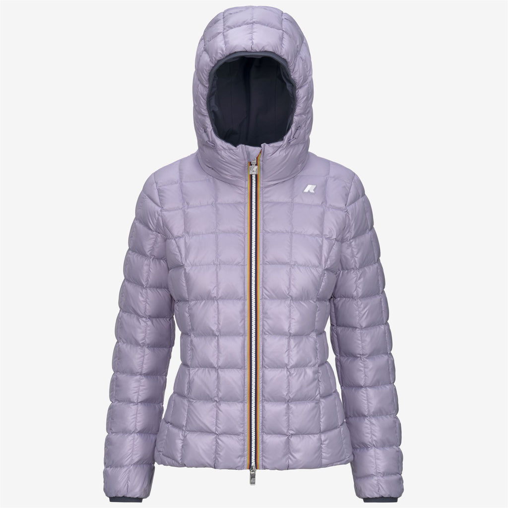 Jackets_WOMAN_LILY ST THERMO DOUBLE_Short_Blue Airforce - Violet Lavender - Commercial 2