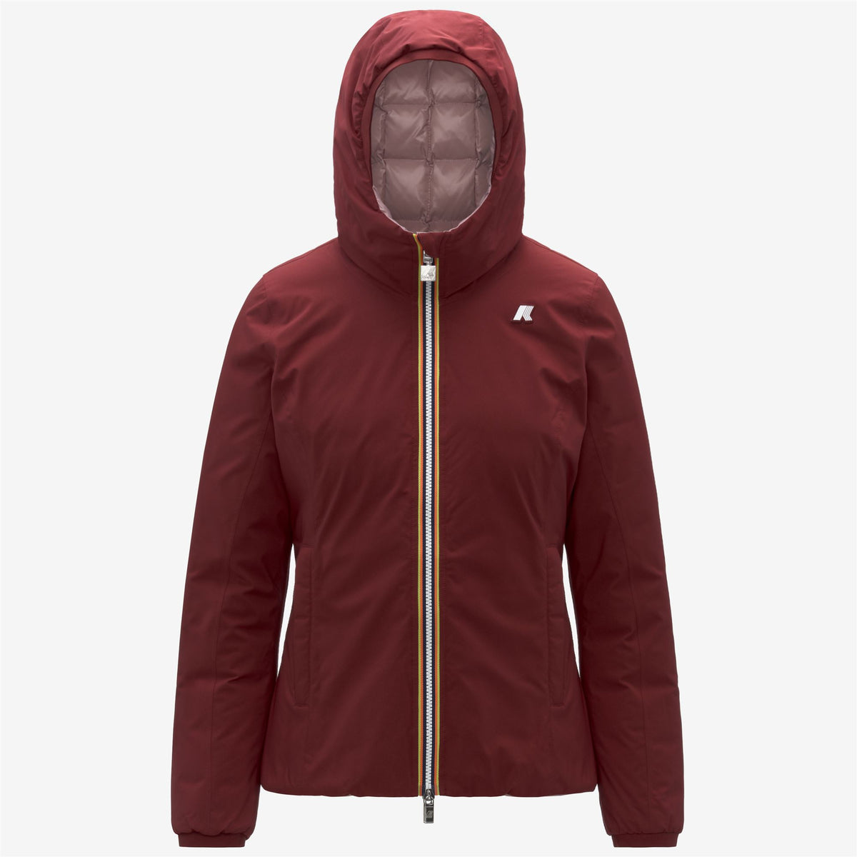 Jackets_WOMAN_LILY ST THERMO DOUBLE_Short_Red Syrah - Rose Pinkish - Commercial 1