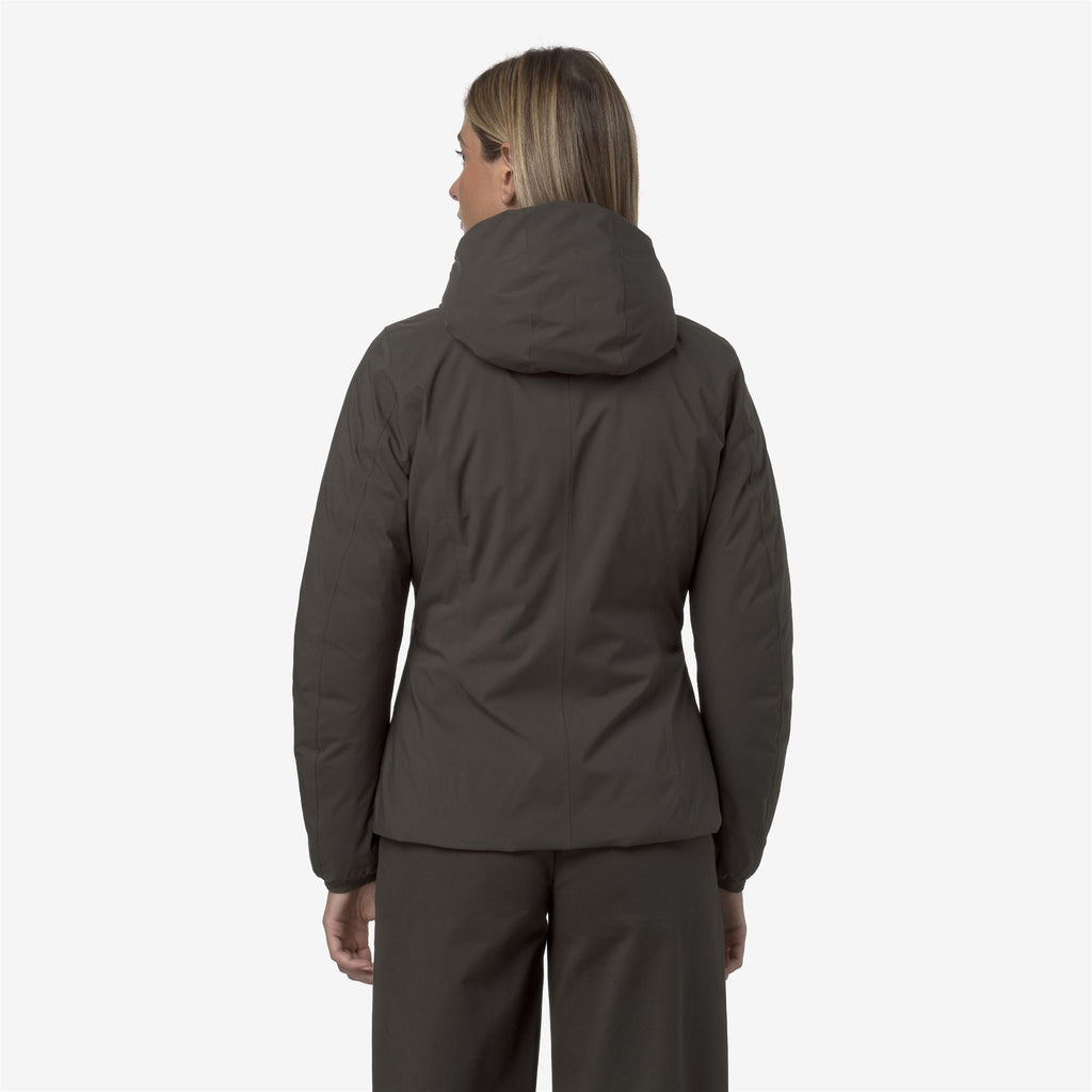 Jackets_WOMAN_LILY ST THERMO DOUBLE_Short_Black Olive - Green Oak - Commercial 6