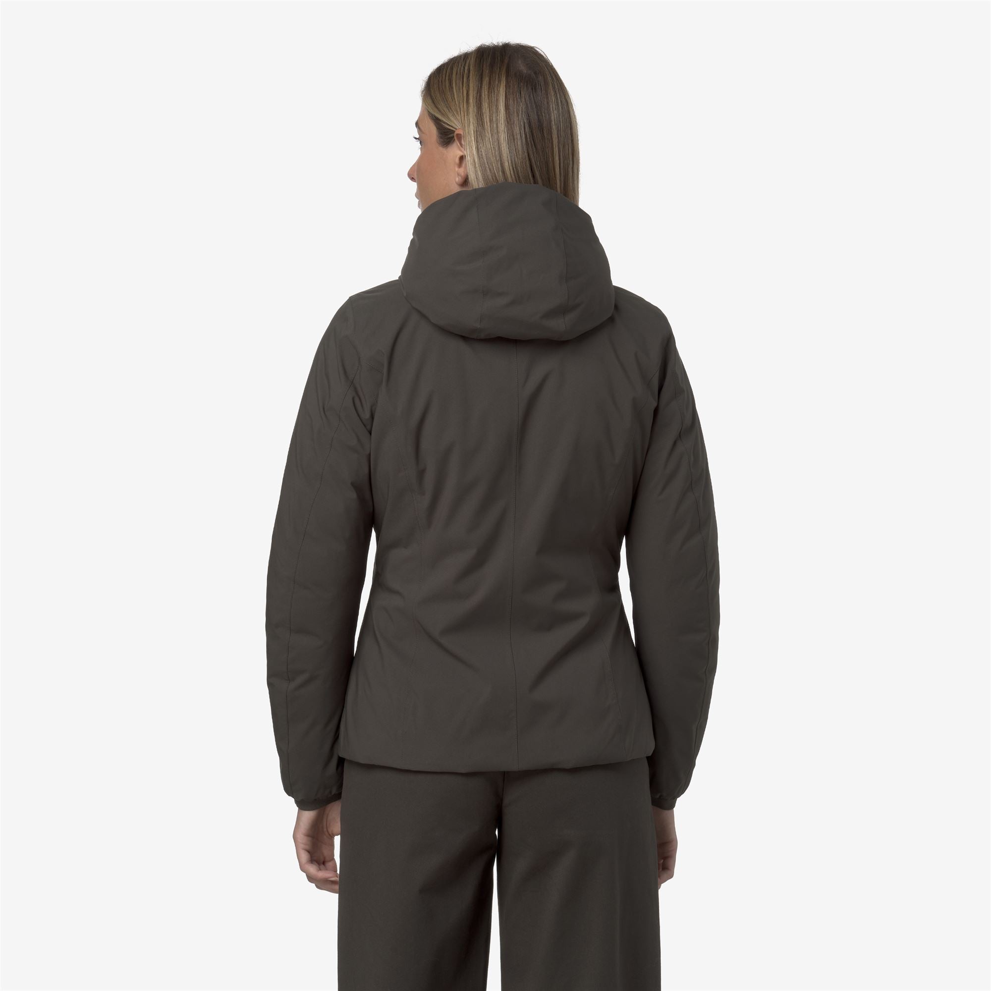 Jackets_WOMAN_LILY ST THERMO DOUBLE_Short_Black Olive - Green Oak - Commercial 6