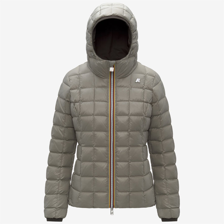 Black olive Women's Reversible Winter Jacket with Primaloft Insulation 2