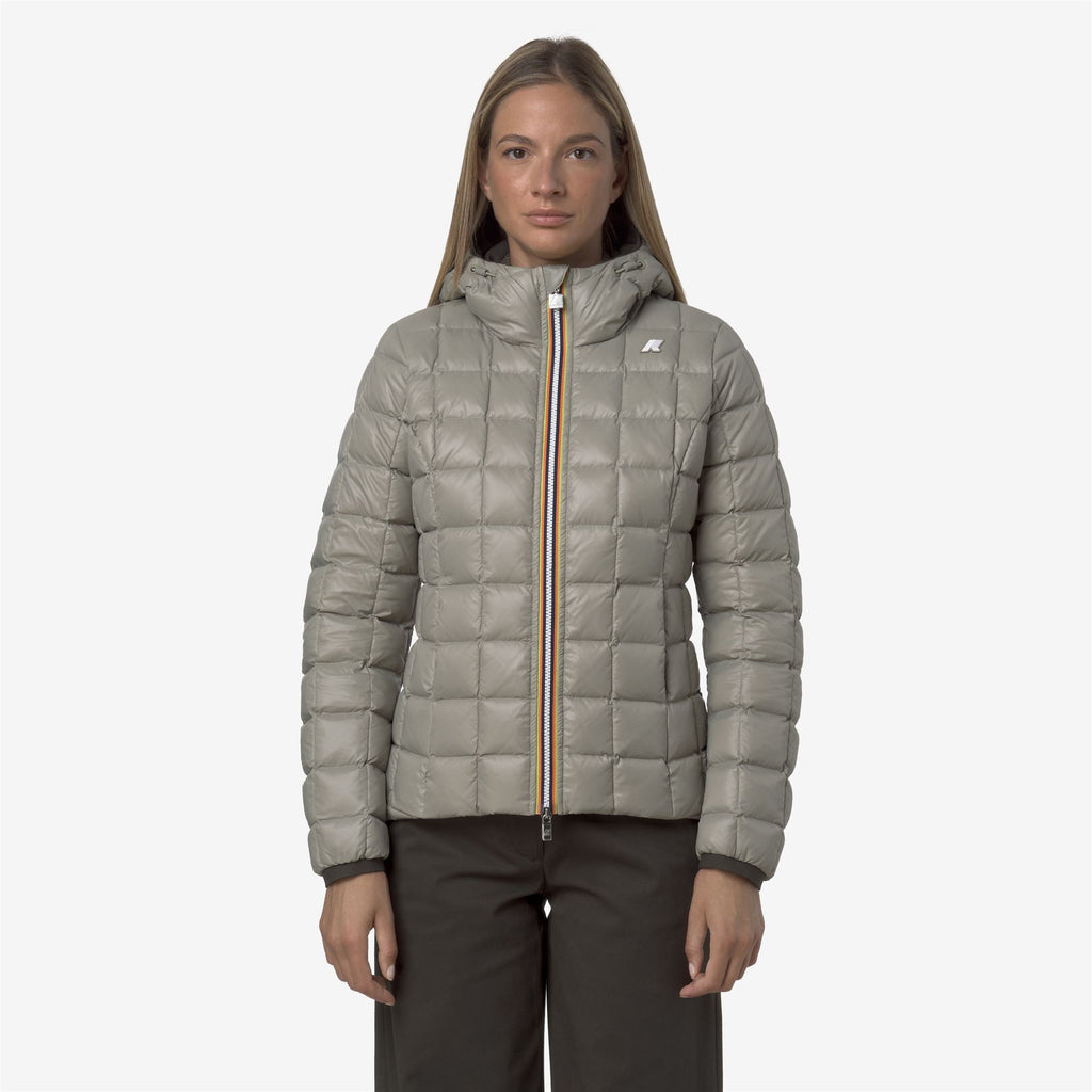 Jackets_WOMAN_LILY ST THERMO DOUBLE_Short_Black Olive - Green Oak - Commercial 7