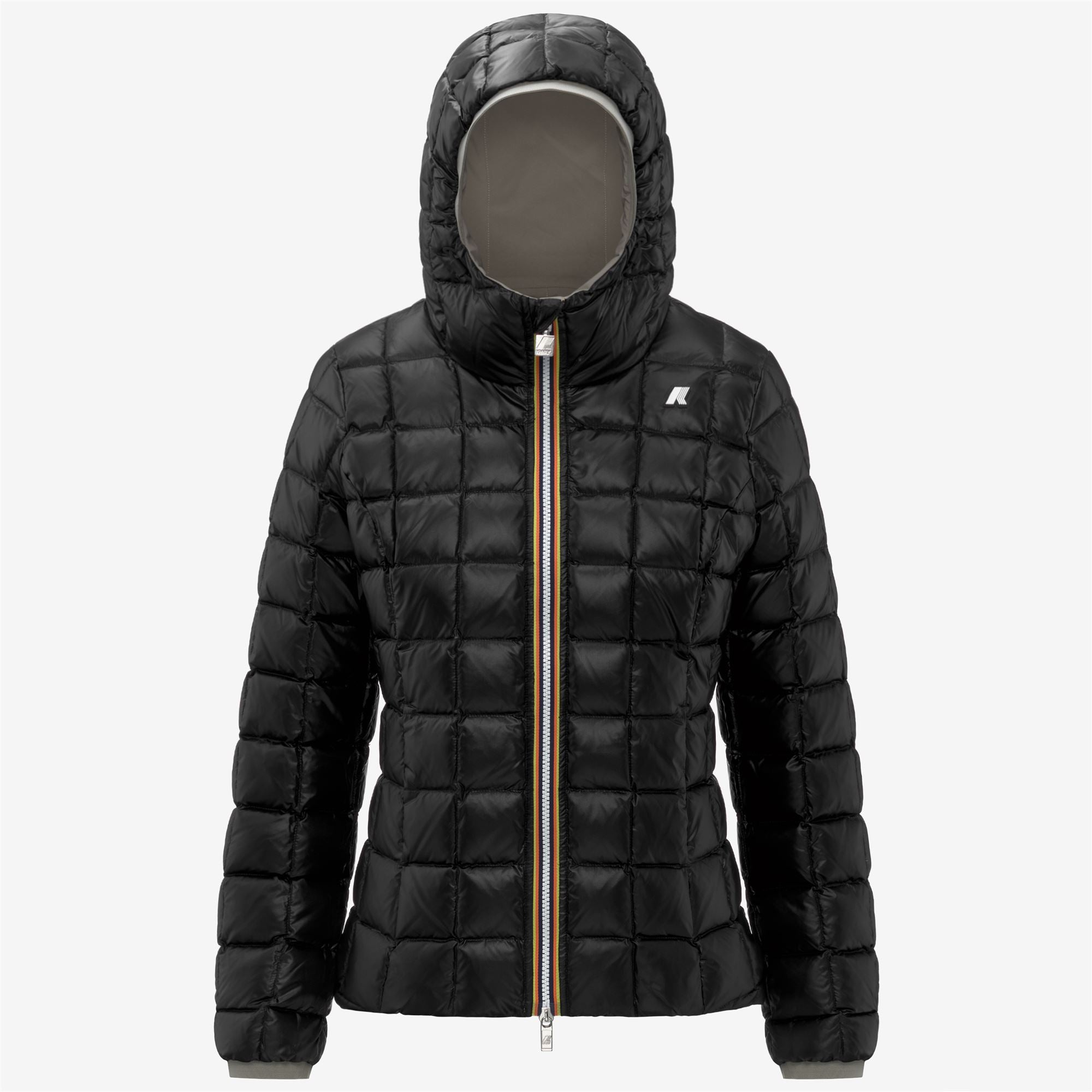 Jackets_WOMAN_LILY ST THERMO DOUBLE_Short_Green Oak - Black Pure - Commercial 2