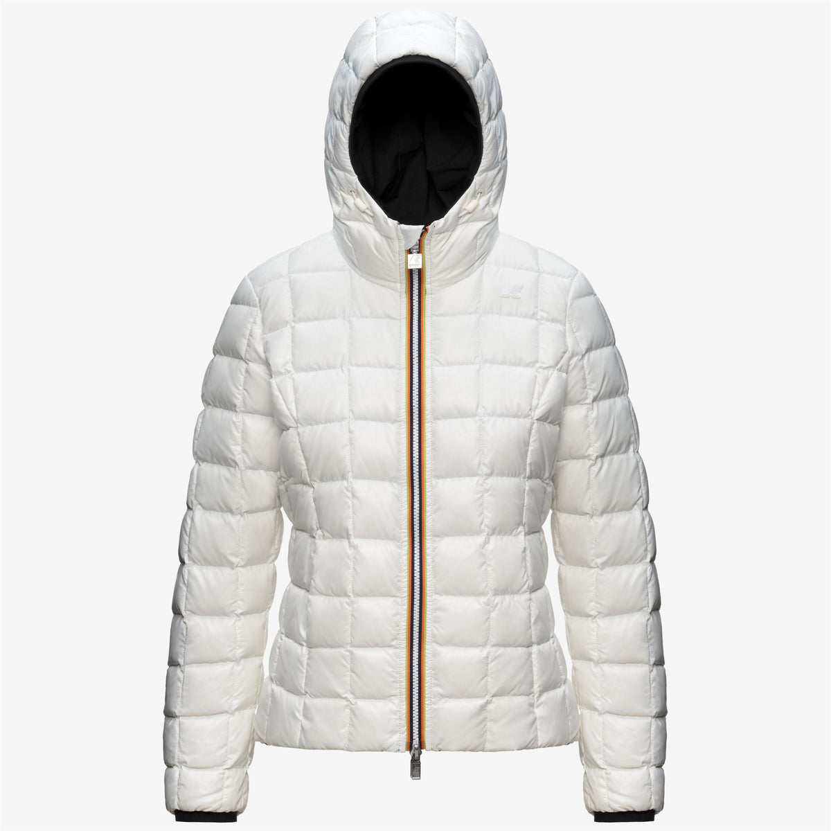 Jackets_Woman_LILY ST THERMO DOUBLE_Short_Black Pure - White Natural - Commercial 2