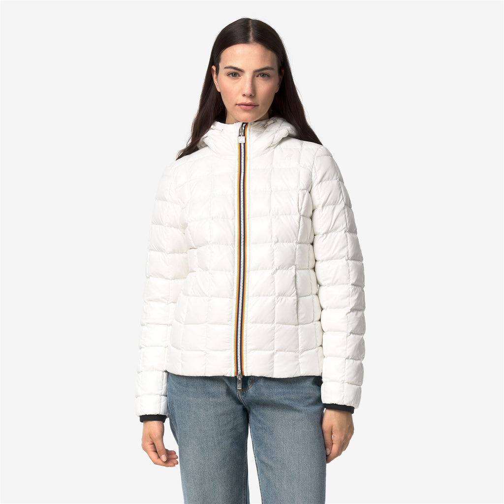 Jackets_Woman_LILY ST THERMO DOUBLE_Short_Black Pure - White Natural - Commercial 3