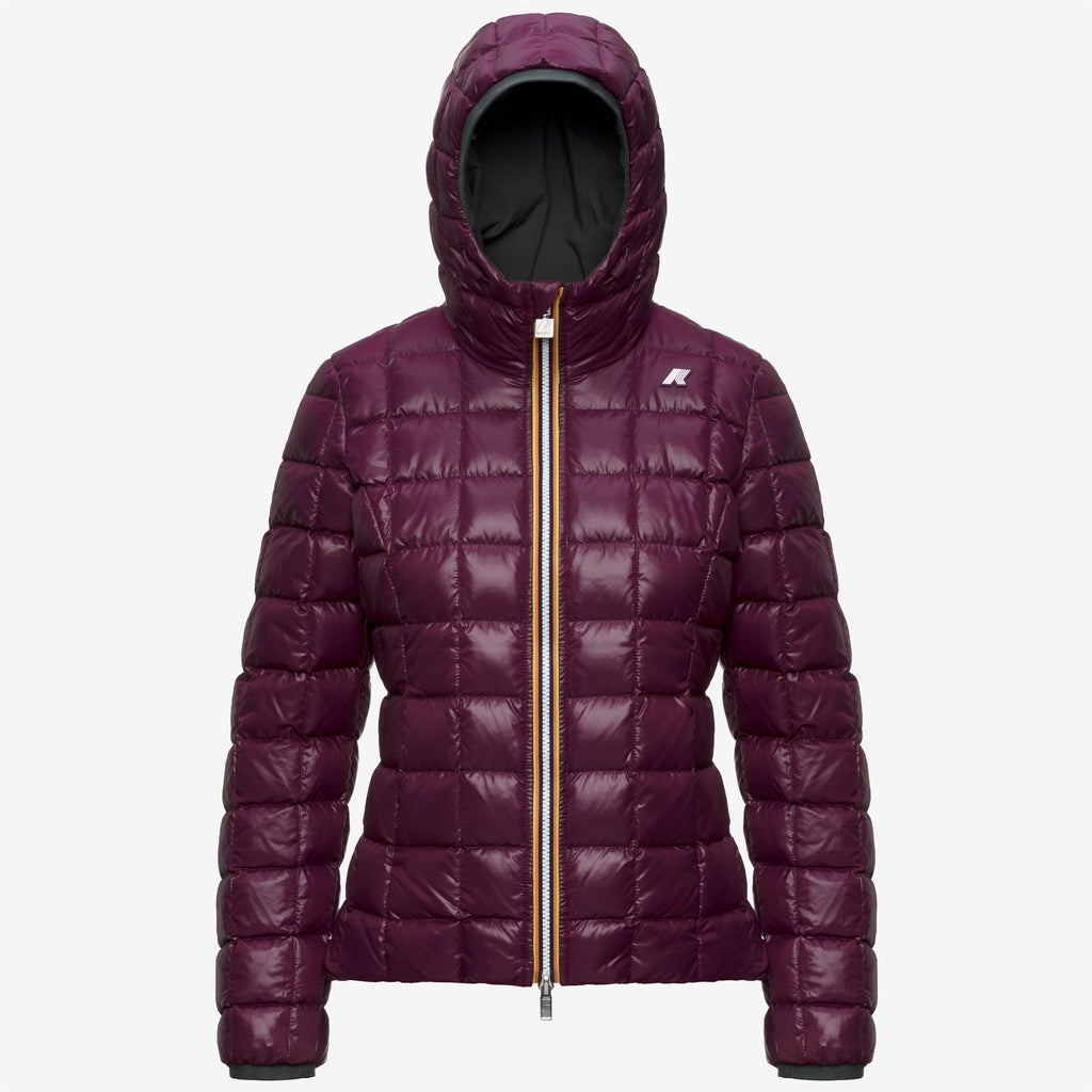 Jackets_Woman_LILY ST THERMO DOUBLE_Short_GREEN BL -Violet M - Commercial 2