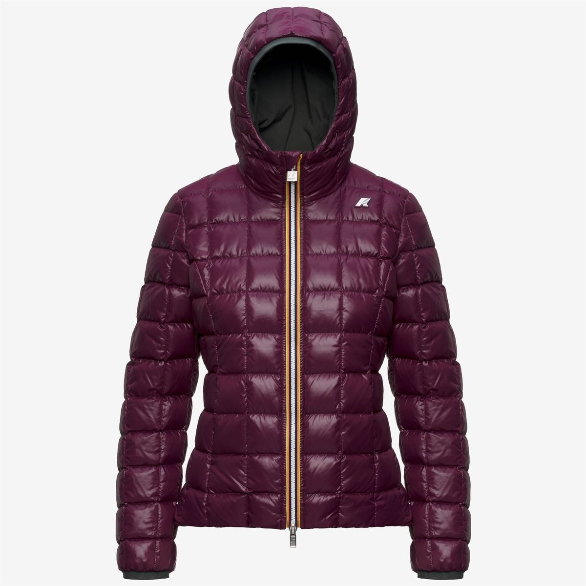 Jackets_Woman_LILY ST THERMO DOUBLE_Short_GREEN BL -Violet M - Commercial 2