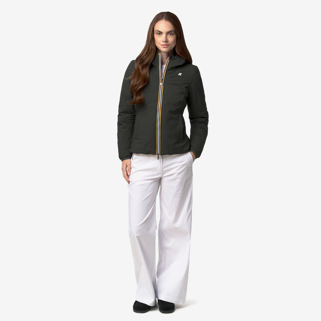 Jackets_Woman_LILY ST THERMO DOUBLE_Short_GREEN BL -Violet M - Commercial 7