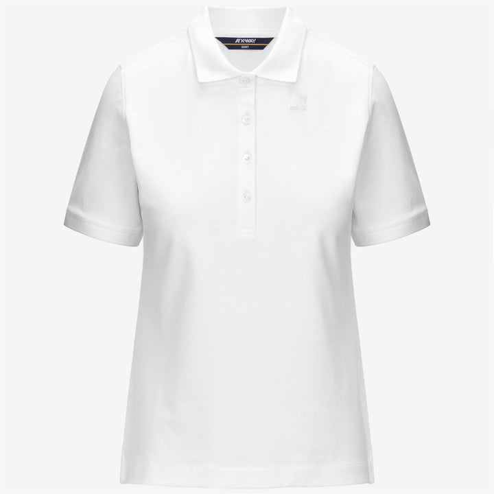 Polo Donna Stretch Piqué Grigia e Bianca per Abbigliamento Casual 1