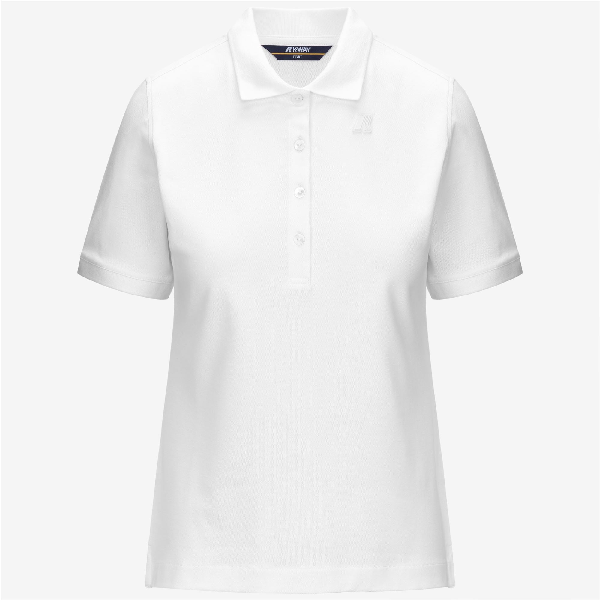 Polo Shirts_WOMAN_ALI PIQUE_Polo_White - Commercial 1
