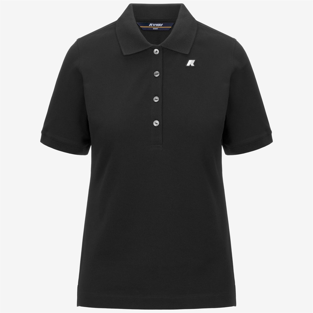 Polo Shirts_WOMAN_ALI PIQUE_Polo_Black Pure - Commercial 1