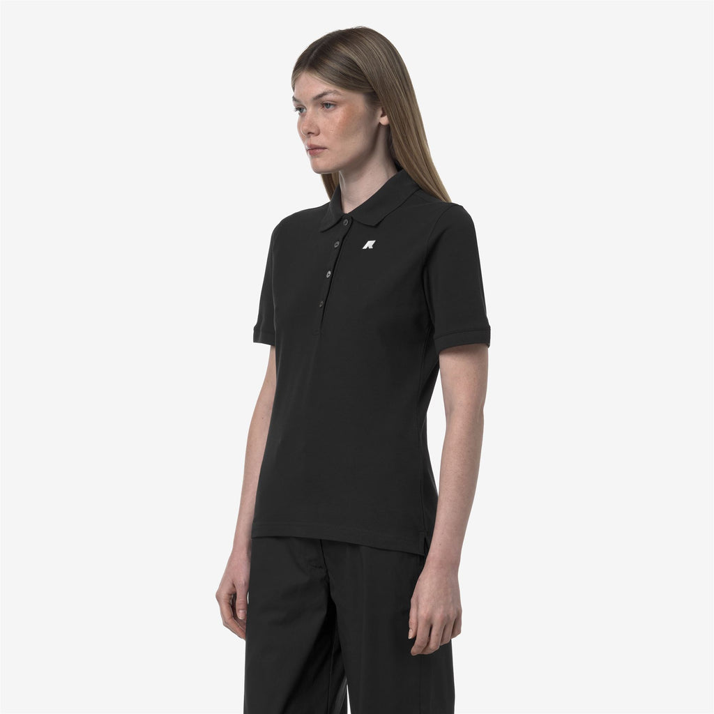 Polo Shirts_WOMAN_ALI PIQUE_Polo_Black Pure - Commercial 5
