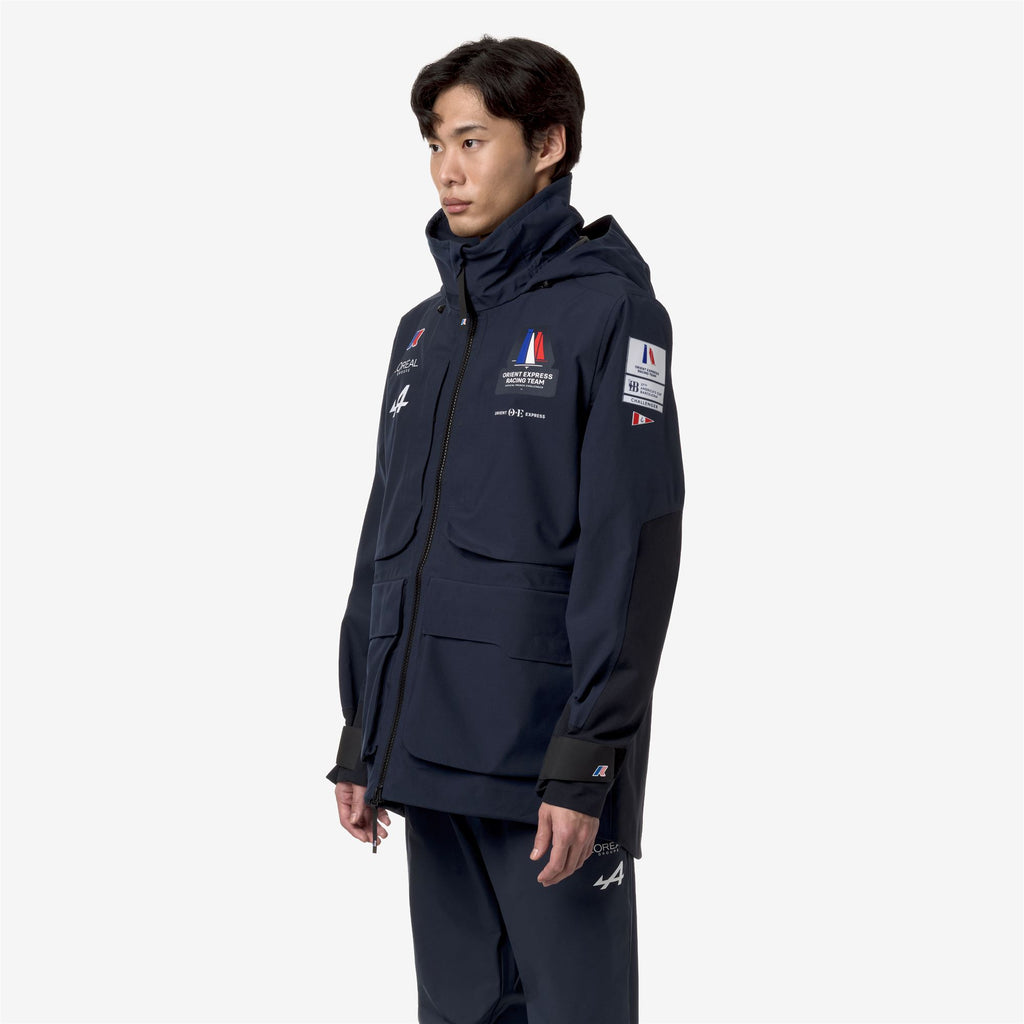 Jackets_UNISEX_BARROW ORIENT EXPRESS AC_3/4 Length_Blue Dress - Commercial 5