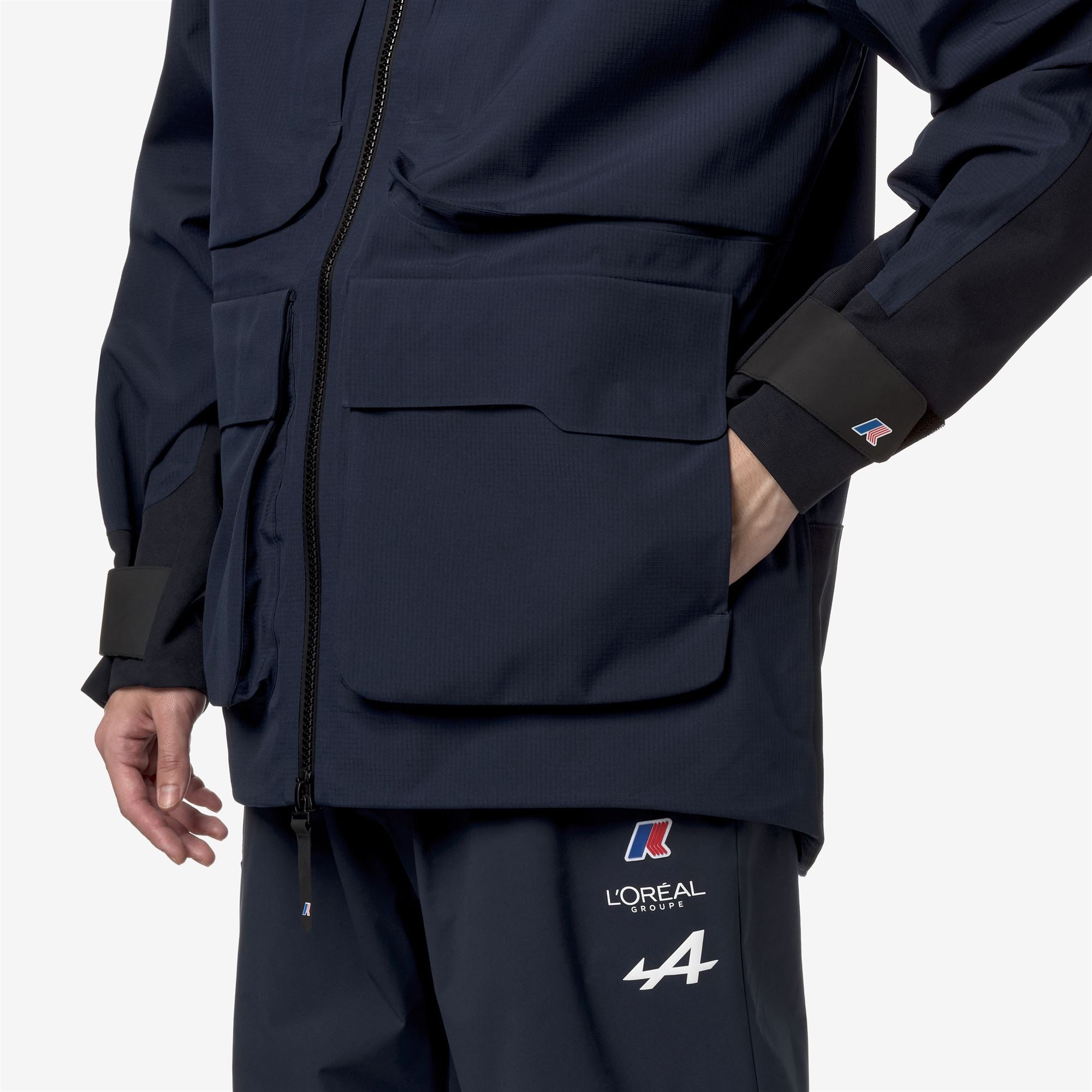 Jackets_UNISEX_BARROW ORIENT EXPRESS AC_3/4 Length_Blue Dress - Commercial 7