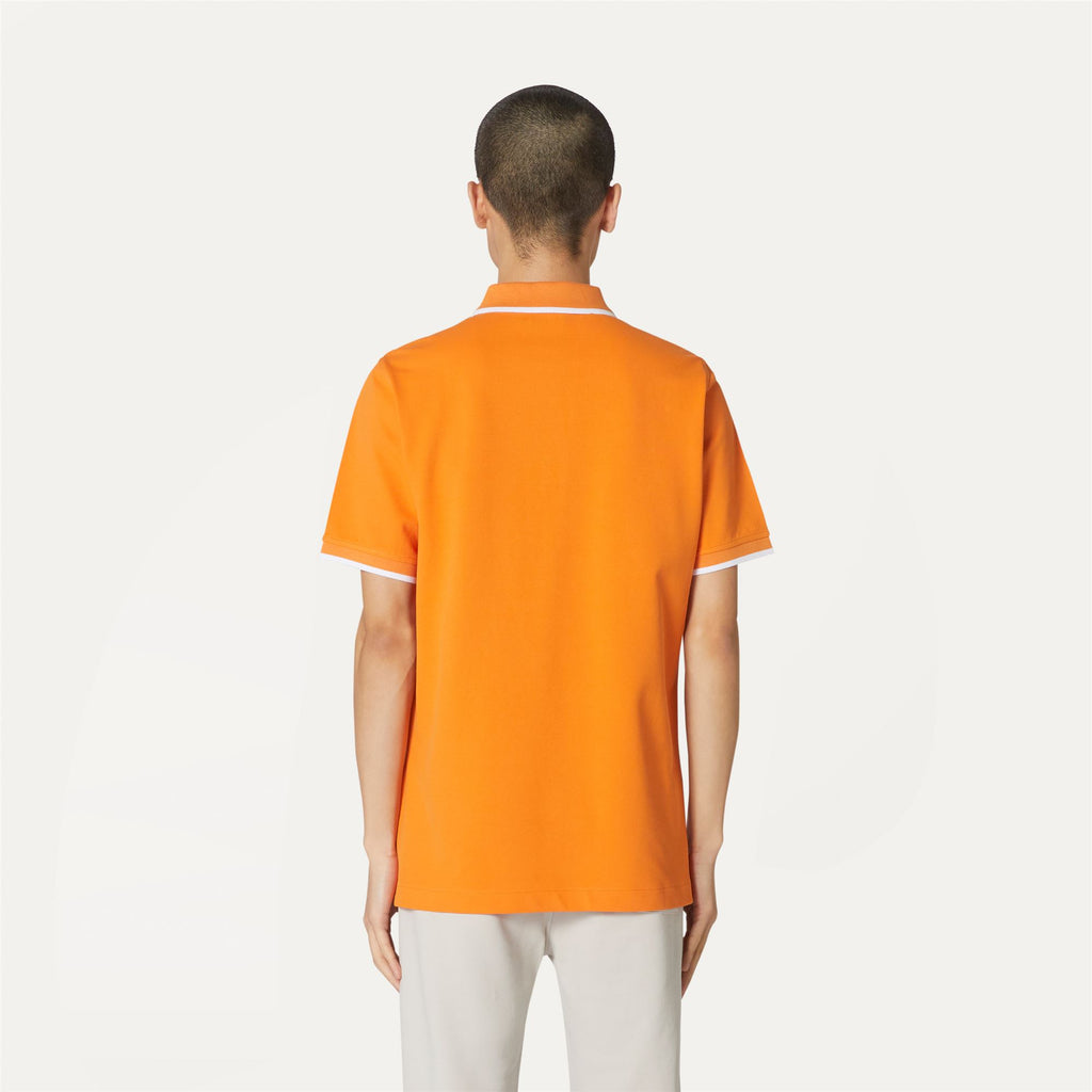 Polo Shirts_MAN_KAI_Polo_Orange Russet - Commercial 6