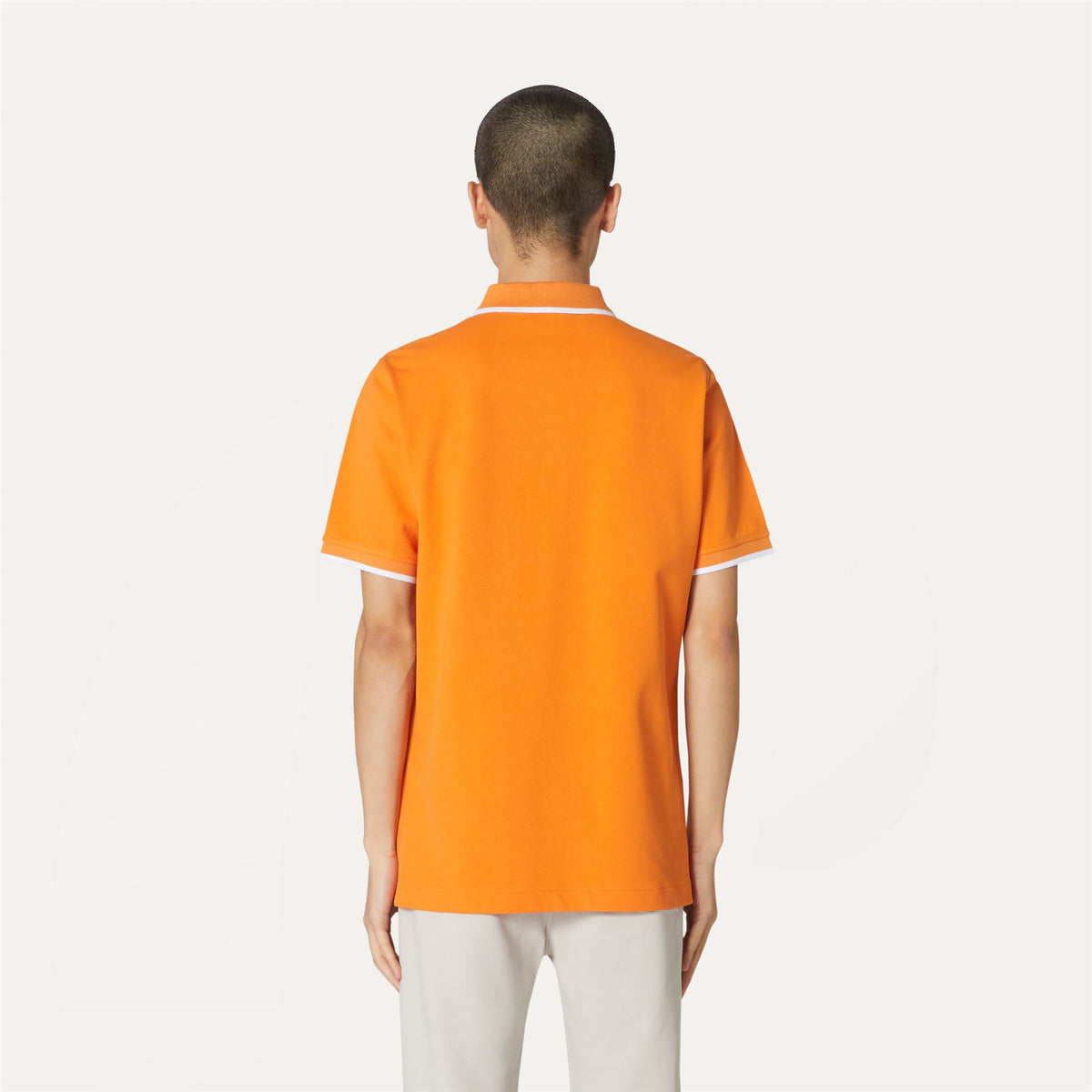 Polo Shirts_MAN_KAI_Polo_Orange Russet - Commercial 6