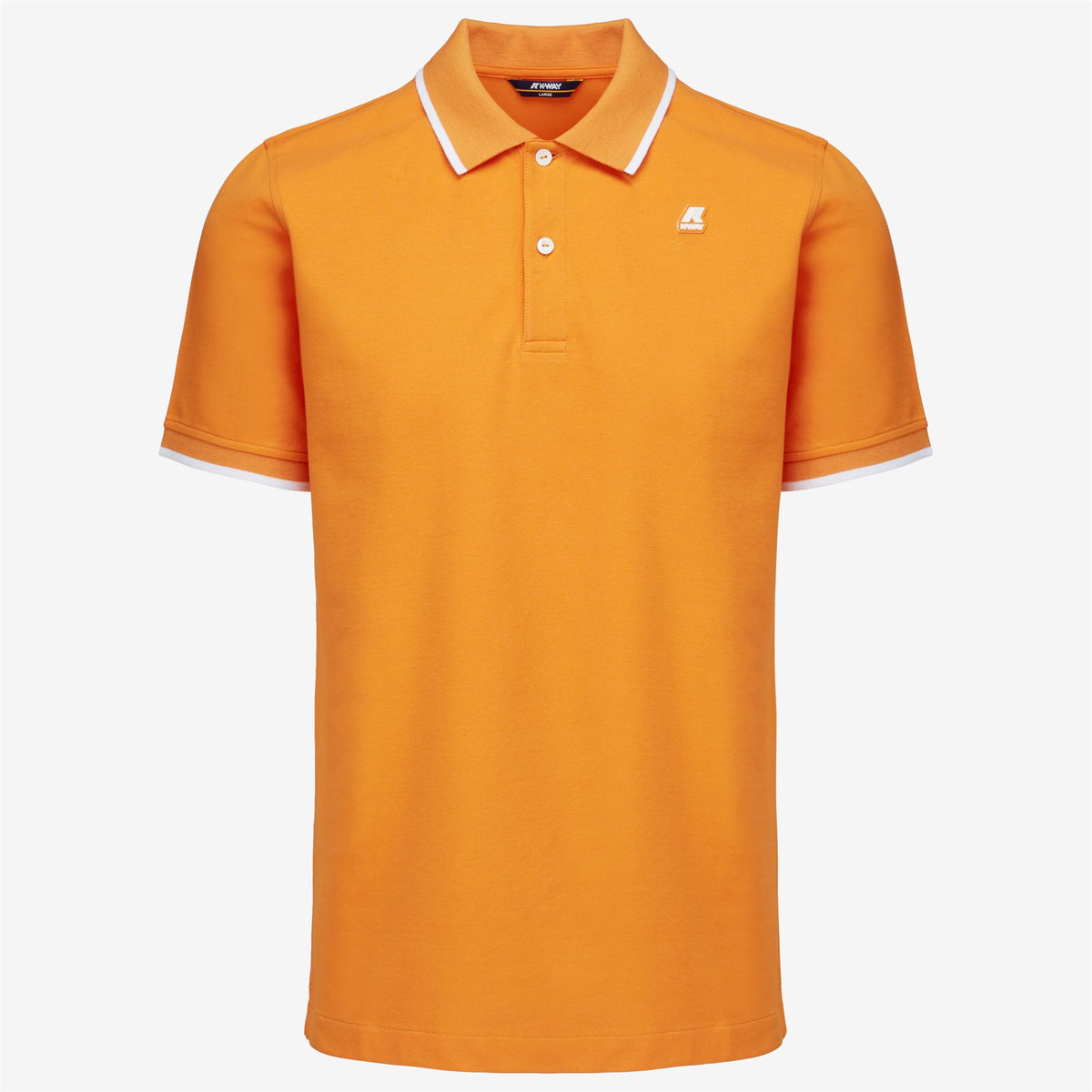 Polo Shirts_MAN_KAI_Polo_Orange Russet - Commercial 1