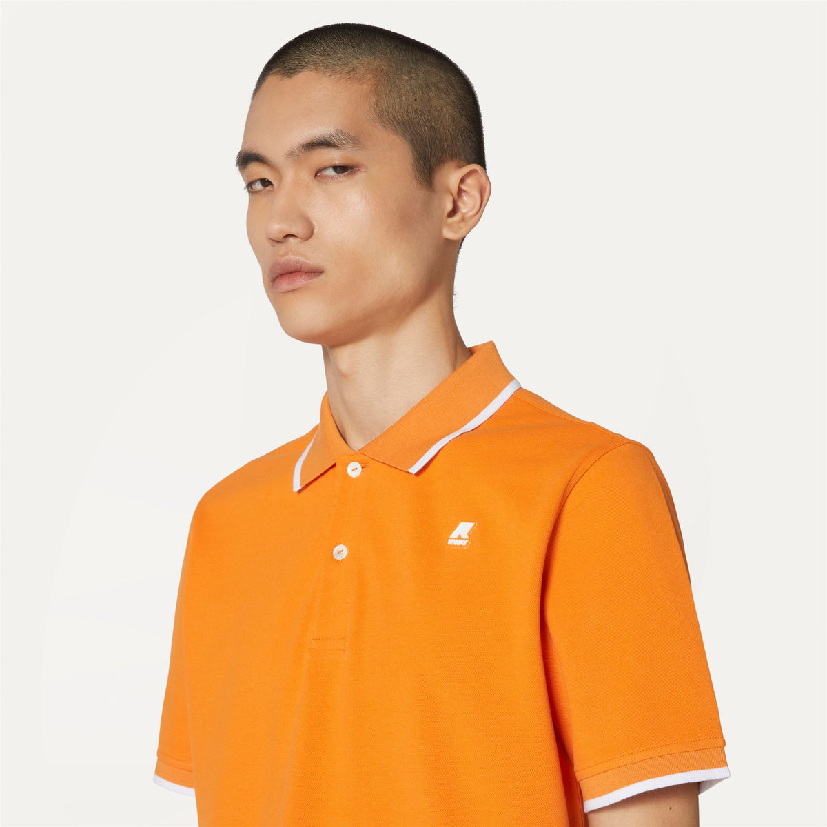 Polo Shirts_MAN_KAI_Polo_Orange Russet - Commercial 7