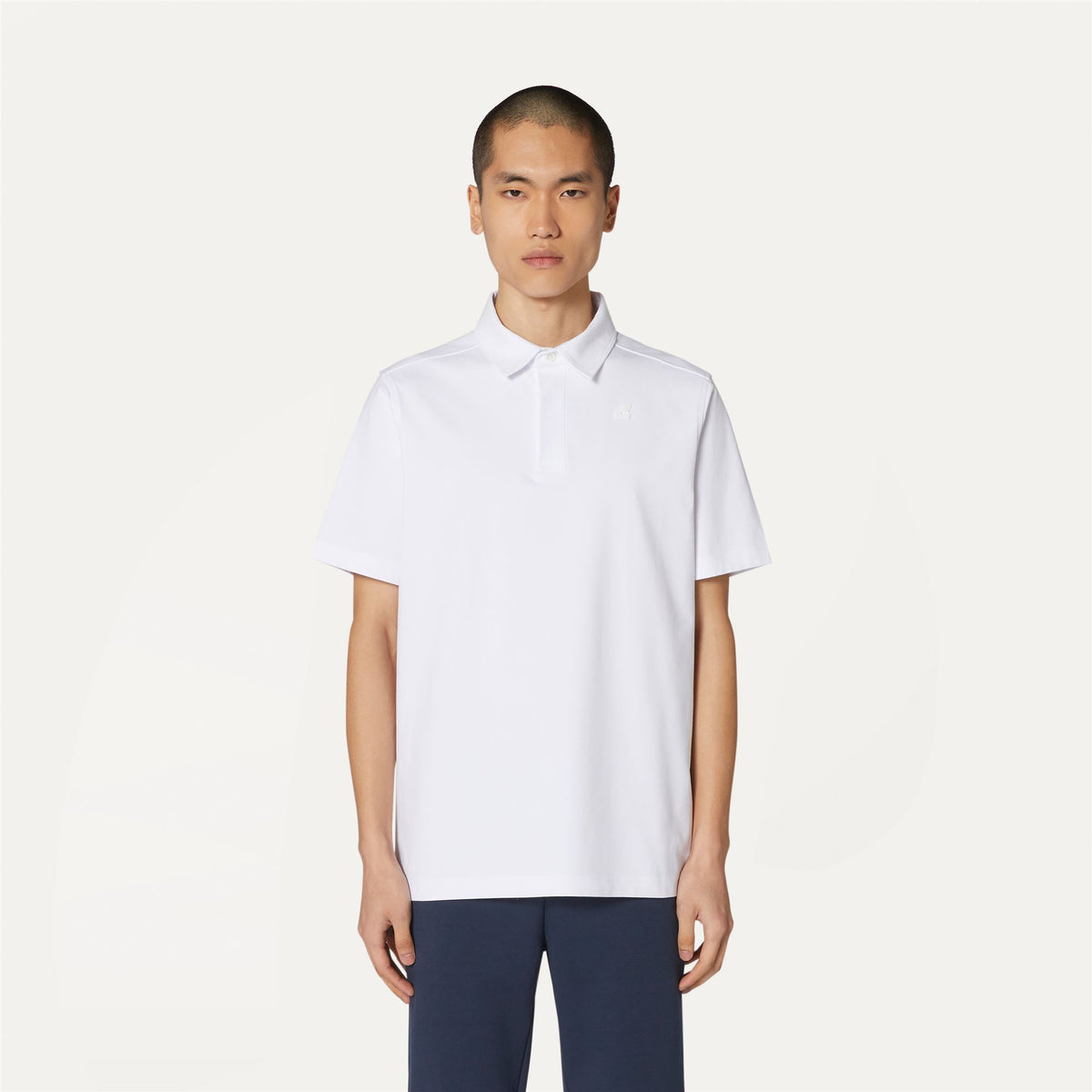 Polo Shirts_MAN_VINCELLE_Polo_White - Commercial 4