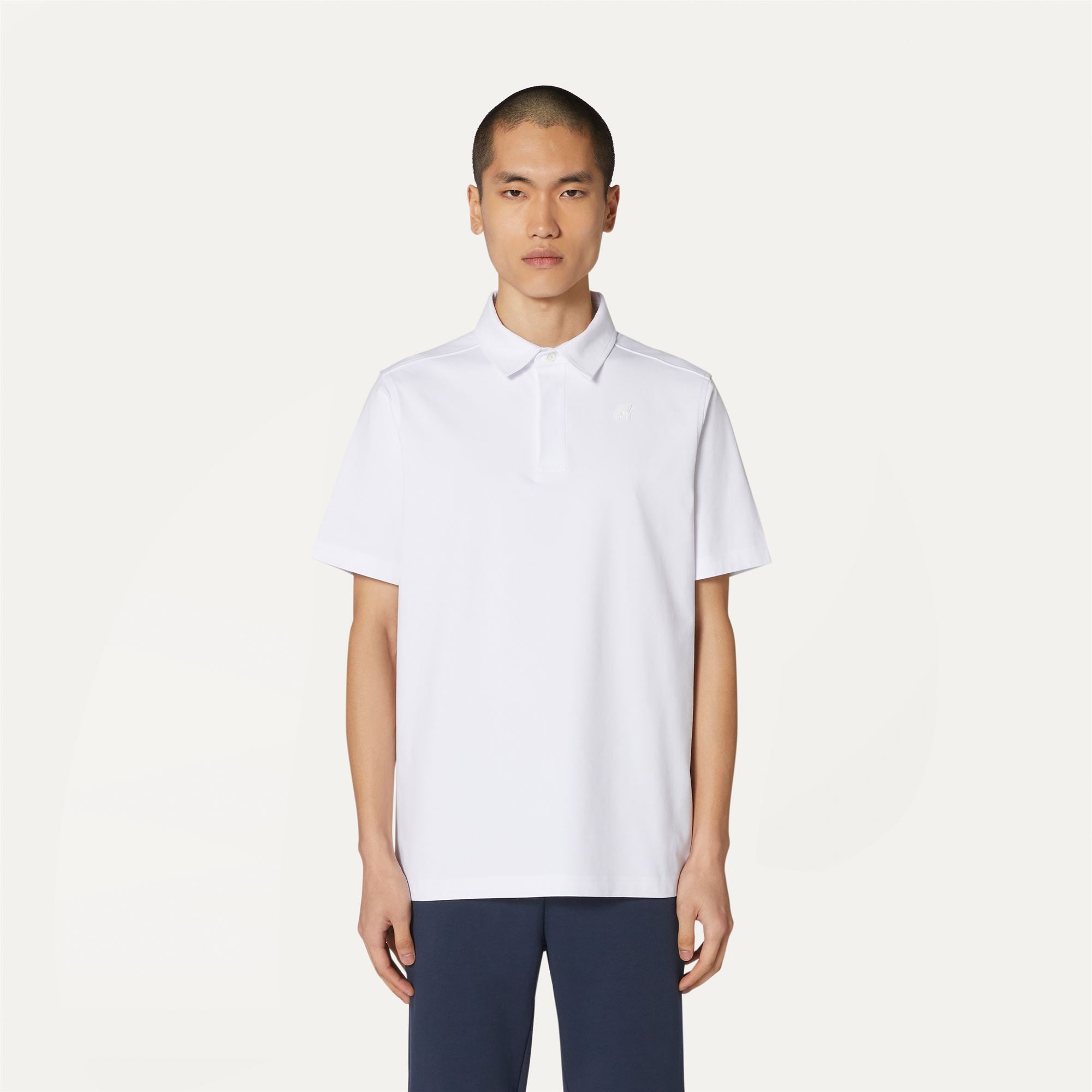 Polo Shirts_MAN_VINCELLE_Polo_White - Commercial 4