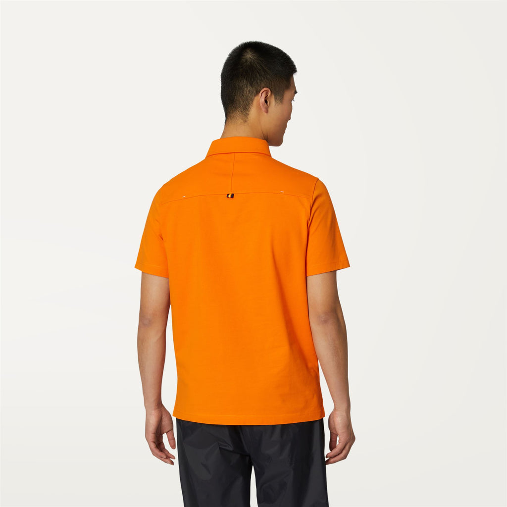 Polo Shirts_MAN_VINCELLE_Polo_Orange Russet - Commercial 6