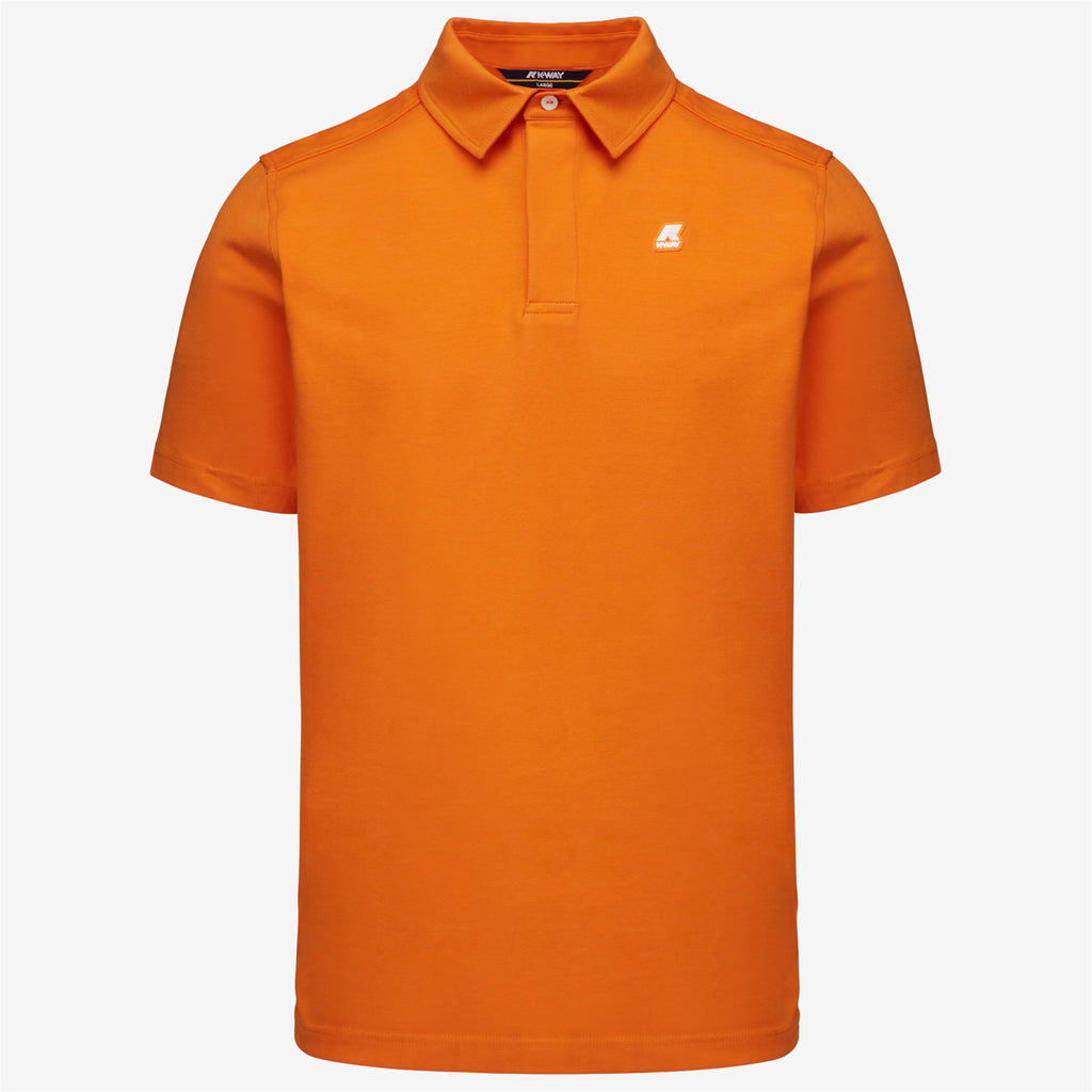 Polo Shirts_MAN_VINCELLE_Polo_Orange Russet - Commercial 1