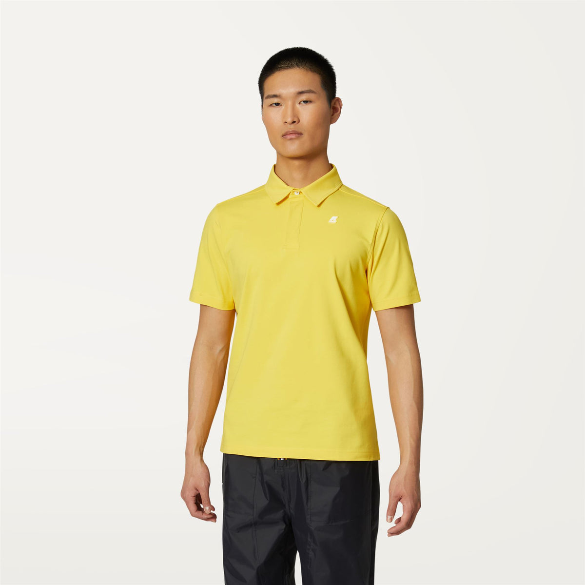 Polo Shirts_MAN_VINCELLE_Polo_Yellow Sunstruck - Commercial 4