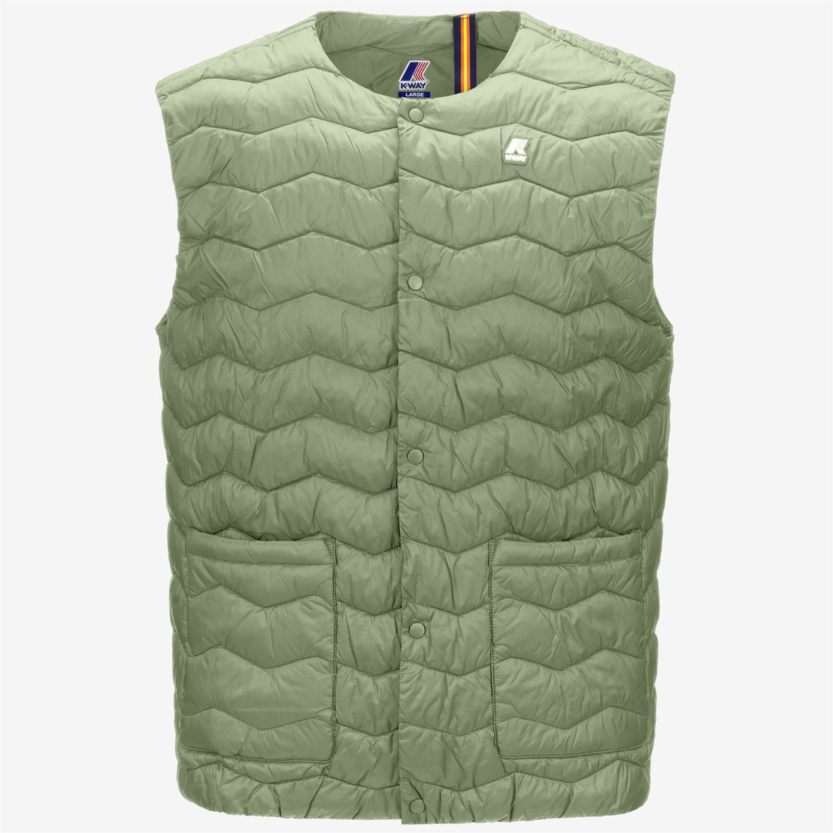 Jackets_Man_VALTY QUILTED WARM_Vest_Green Sage - Commercial 1