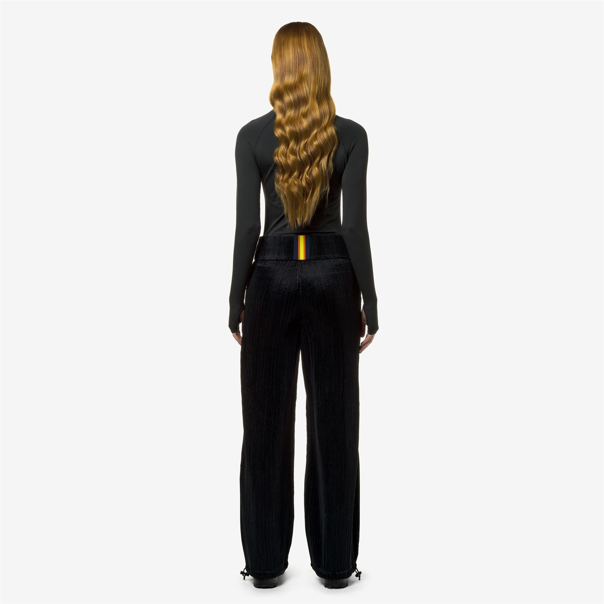 Pants_Woman_BAGGY PLISSE_Sport Trousers_Black Pirate - Commercial 6