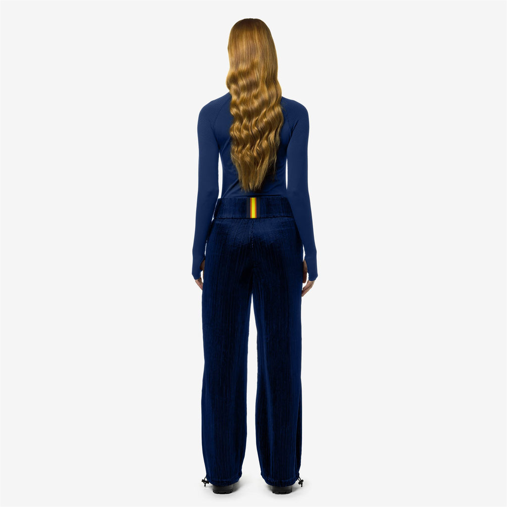 Pants_Woman_BAGGY PLISSE_Sport Trousers_Blue Md Cobalt - Commercial 6