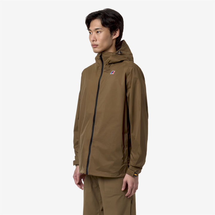 Brown Unisex Travel Jacket with Waterproof and Breathable Features 2