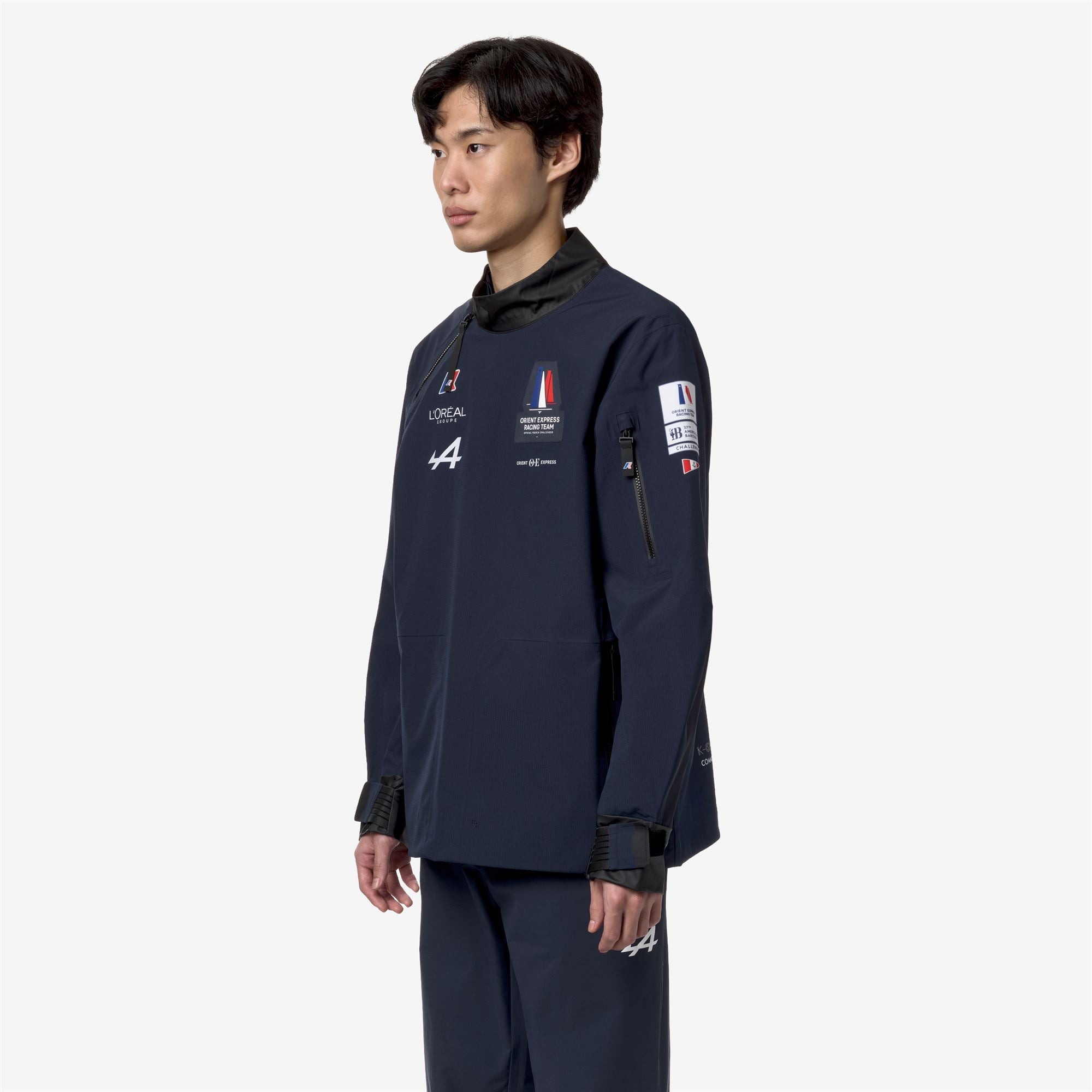 Jackets_UNISEX_GUIRREC ORIENT EXPRESS AC_Short_Blue Dress - Commercial 5