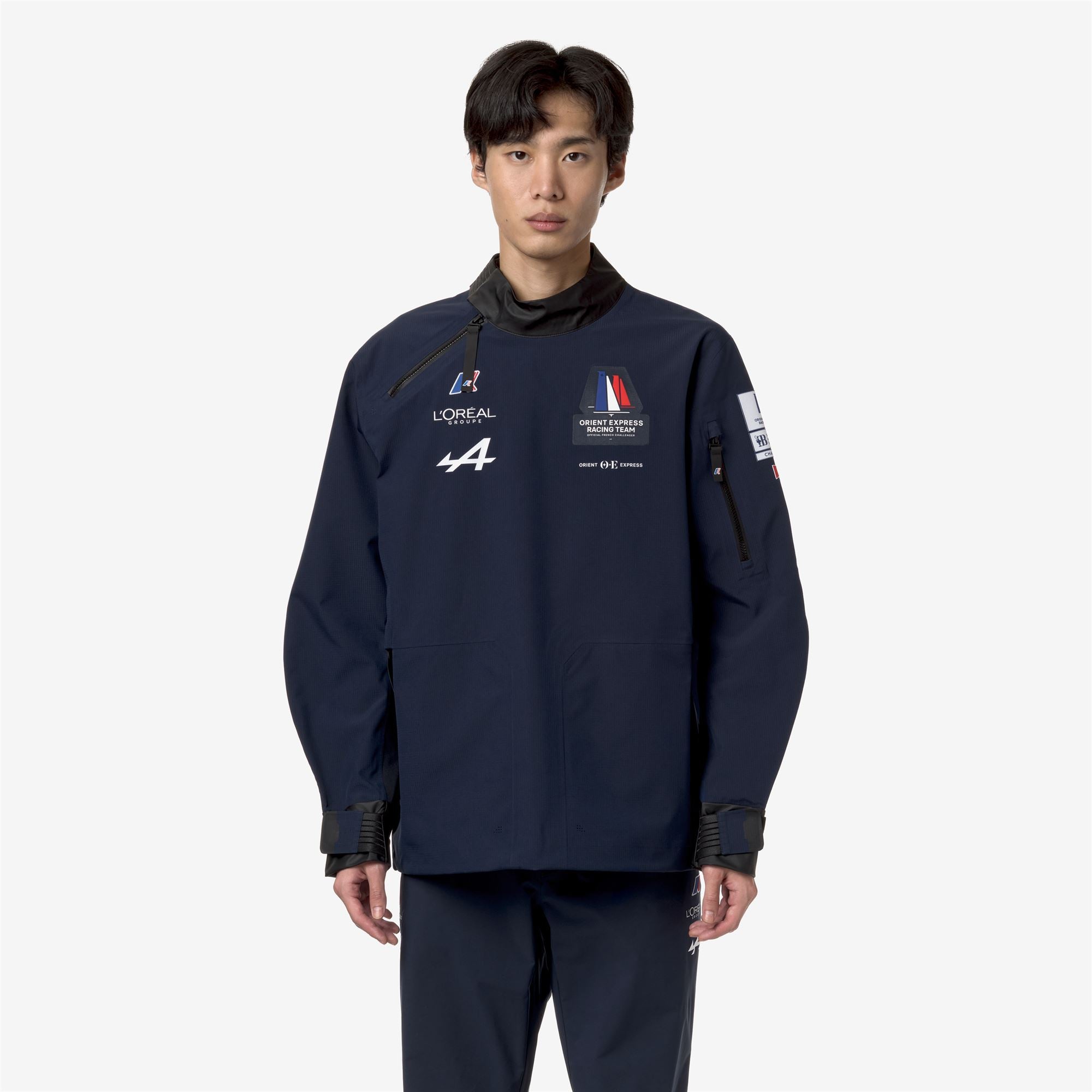 Jackets_UNISEX_GUIRREC ORIENT EXPRESS AC_Short_Blue Dress - Commercial 4