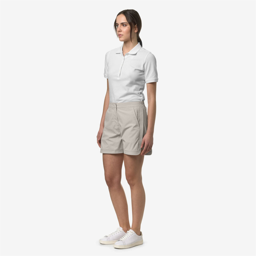 Shorts_Woman_ANNISE_Sport Shorts_BEIGE LT - Commercial 5